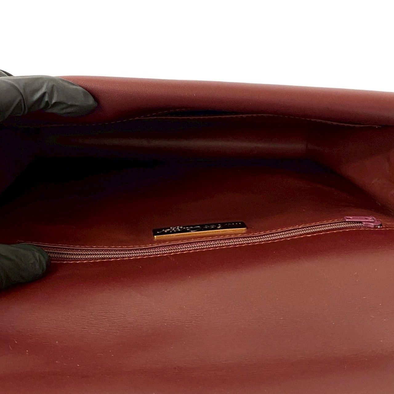 Cartier Cartier Shoulder Bag Red Leather Size ONE SIZE - 9 Thumbnail