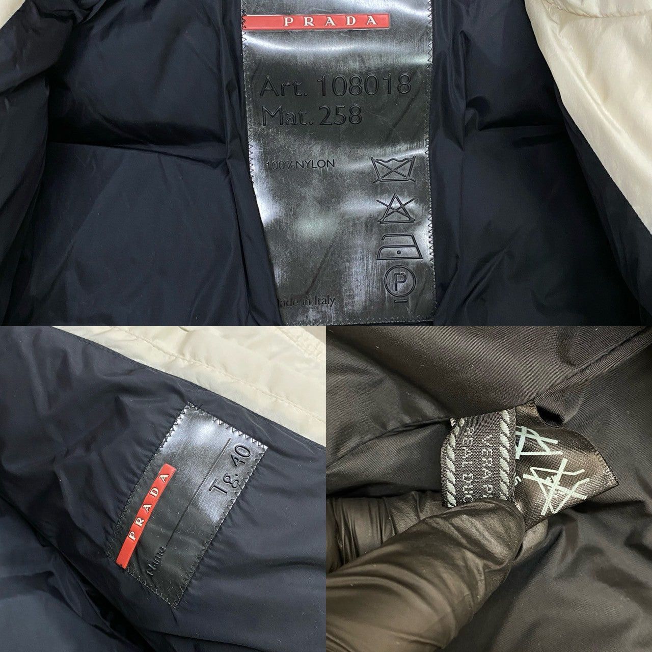 Prada Prada White Synthetic Size ONE SIZE - 6 Thumbnail