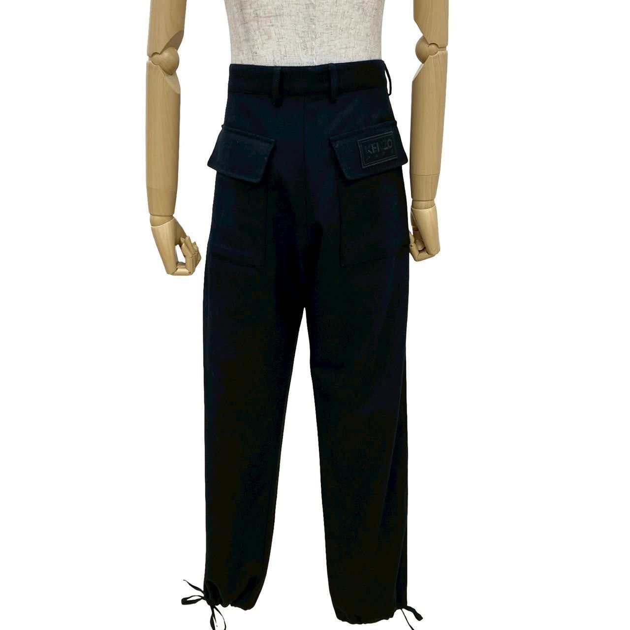 Kenzo Kenzo Black Wool Size ONE SIZE - 2 Thumbnail