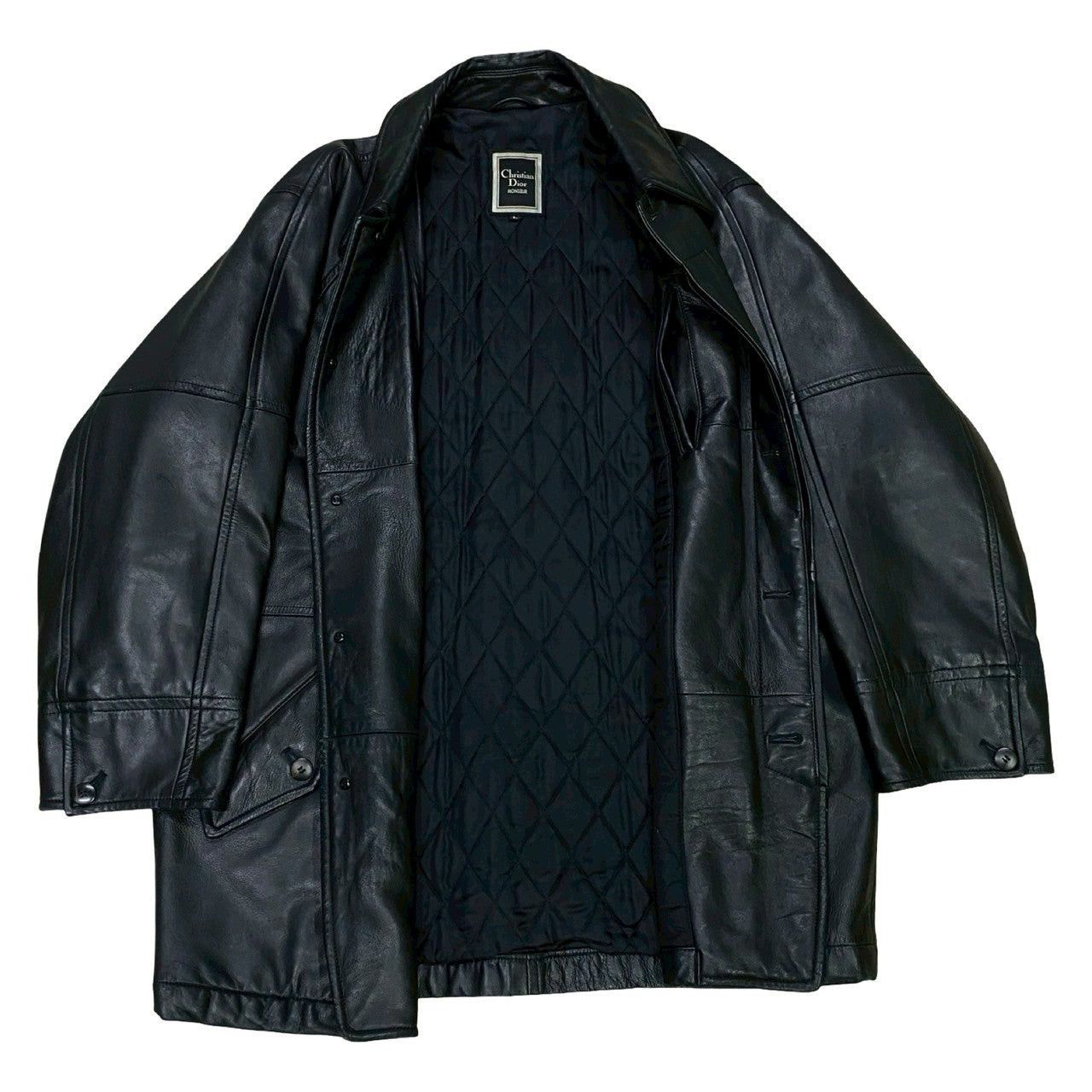 Dior Dior Black Leather Size ONE SIZE - 4 Thumbnail