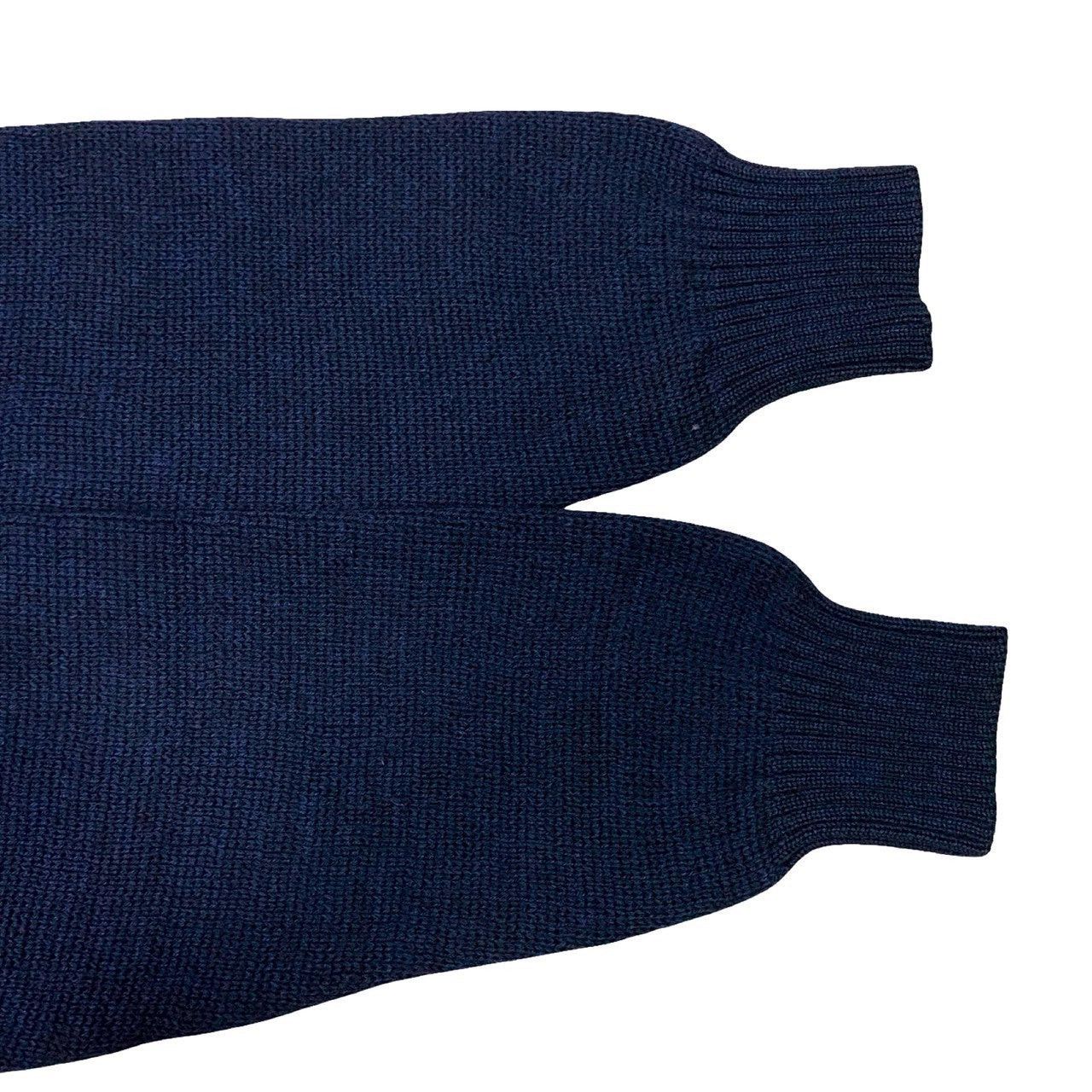 Hermes Hermes Blue Wool Size ONE SIZE - 7 Thumbnail
