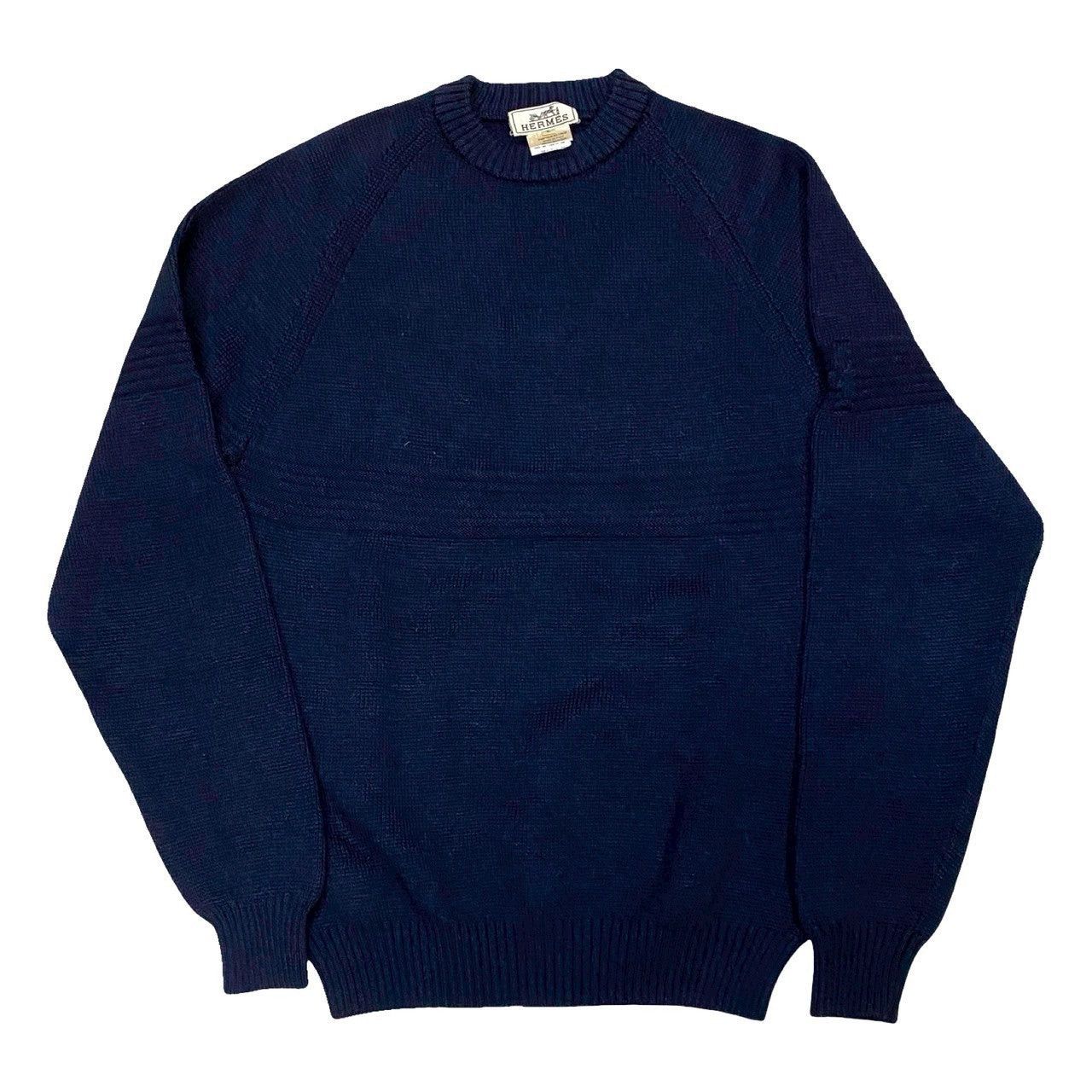 Hermes Hermes Blue Wool Size ONE SIZE - 3 Thumbnail