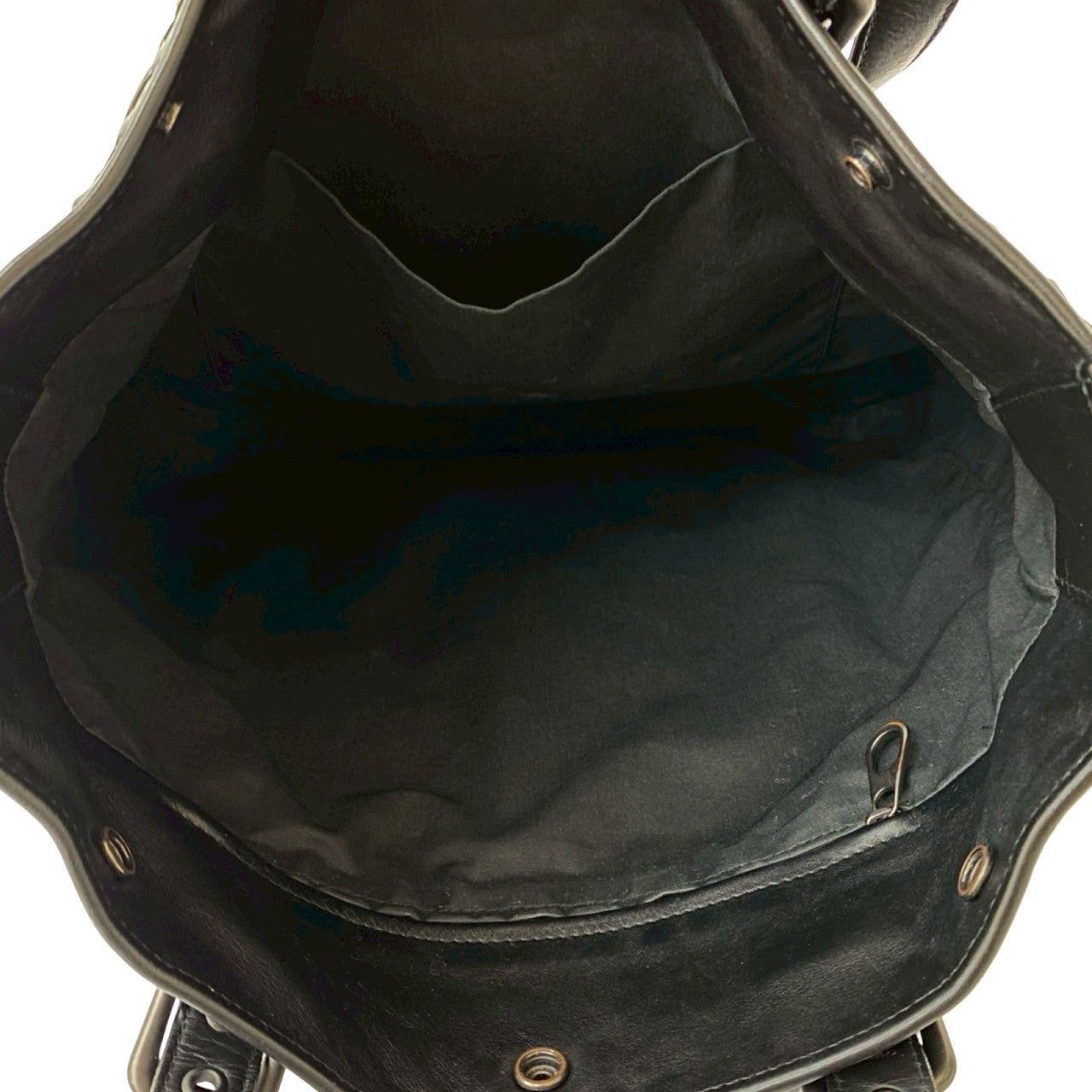 Bottega Veneta Bottega Veneta Tote Bag Black Leather Size ONE SIZE - 9 Thumbnail