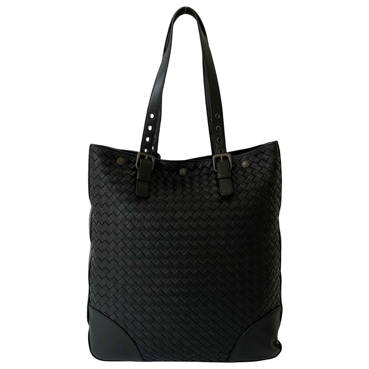 Bottega Veneta Bottega Veneta Tote Bag Black Leather Size ONE SIZE - 3 Thumbnail