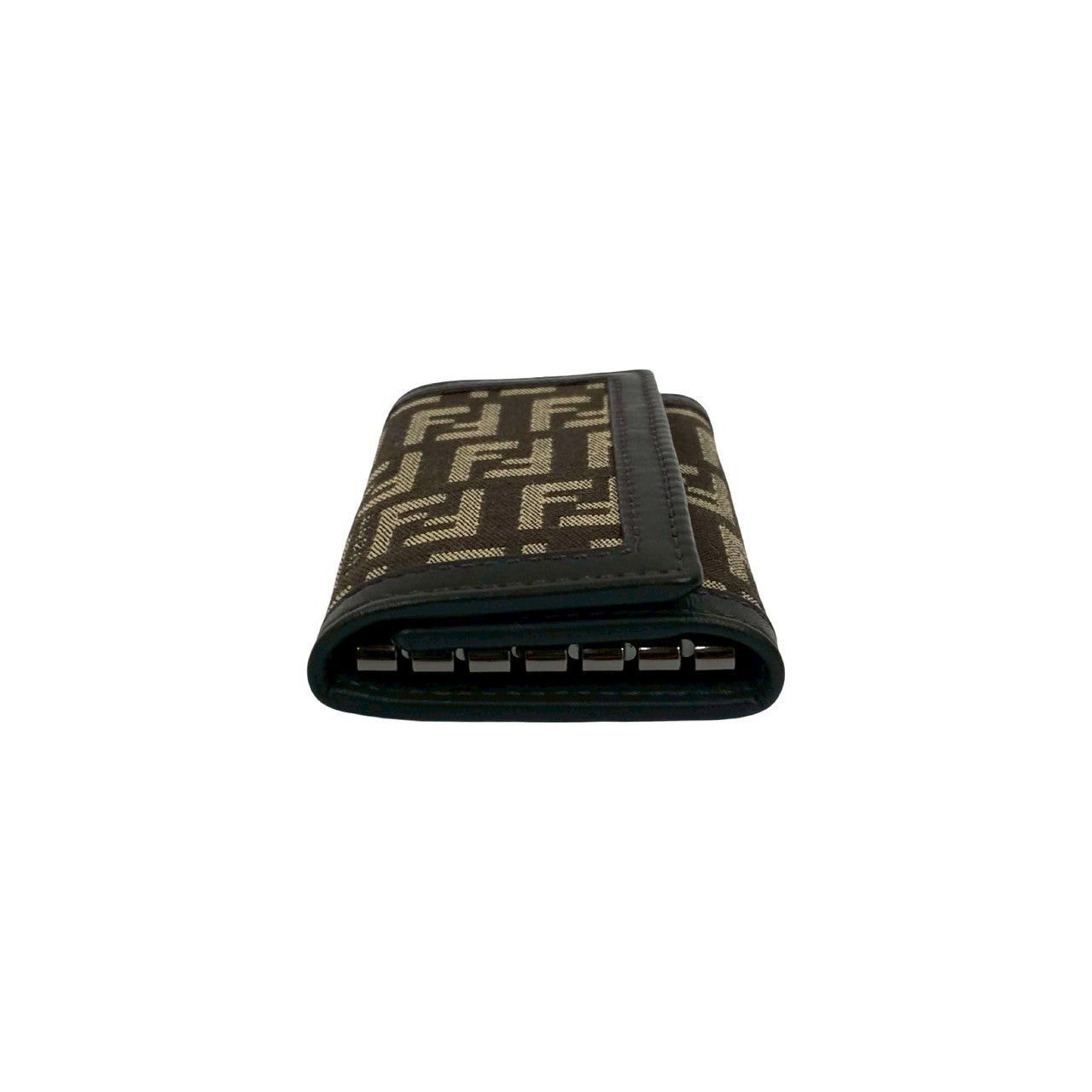 Fendi Fendi Brown Leather Size ONE SIZE - 4 Thumbnail