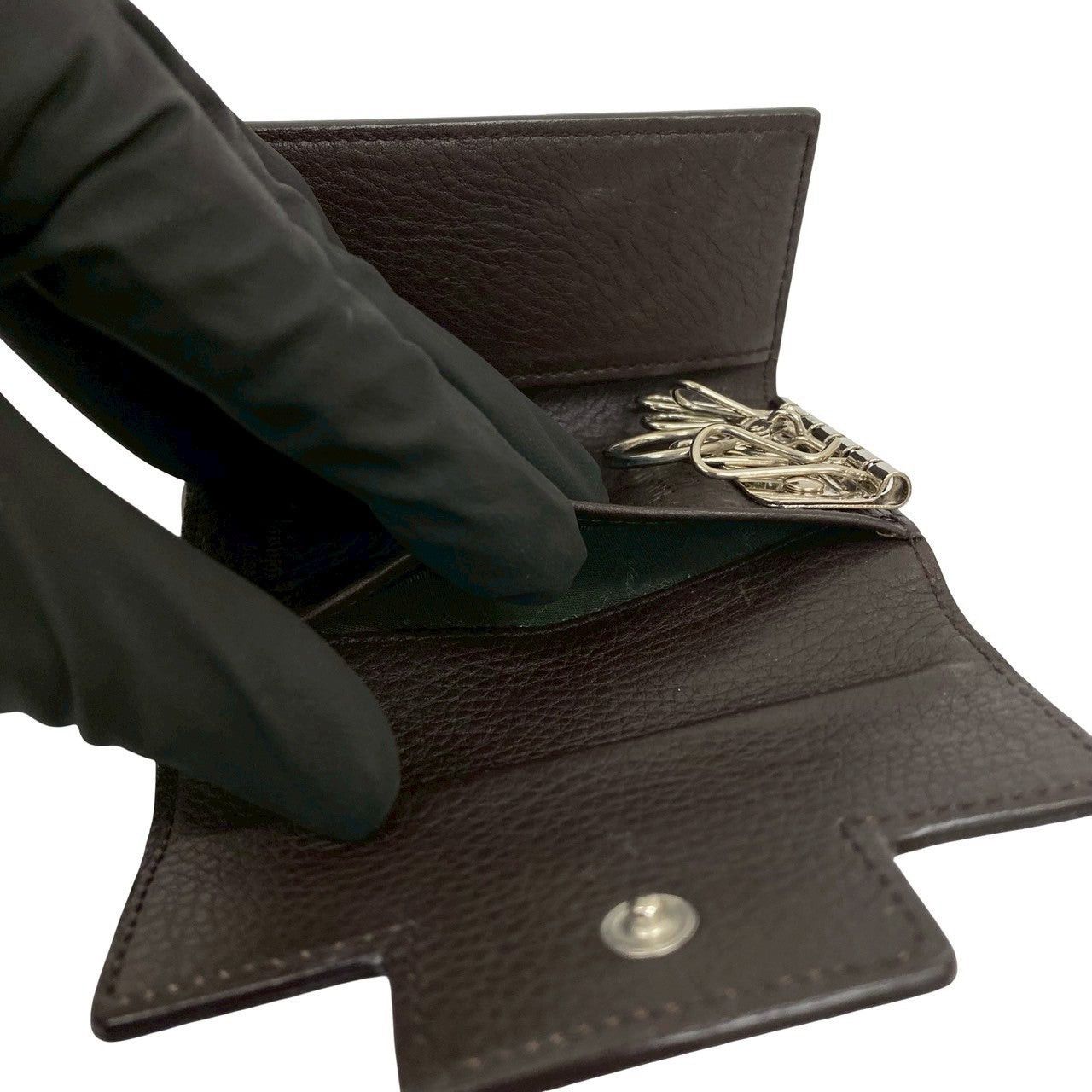 Dior Dior Brown Leather Size ONE SIZE - 8 Thumbnail