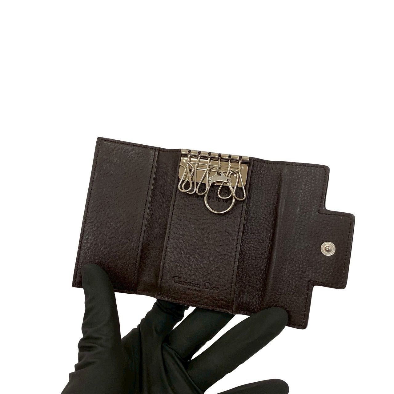 Dior Dior Brown Leather Size ONE SIZE - 7 Thumbnail