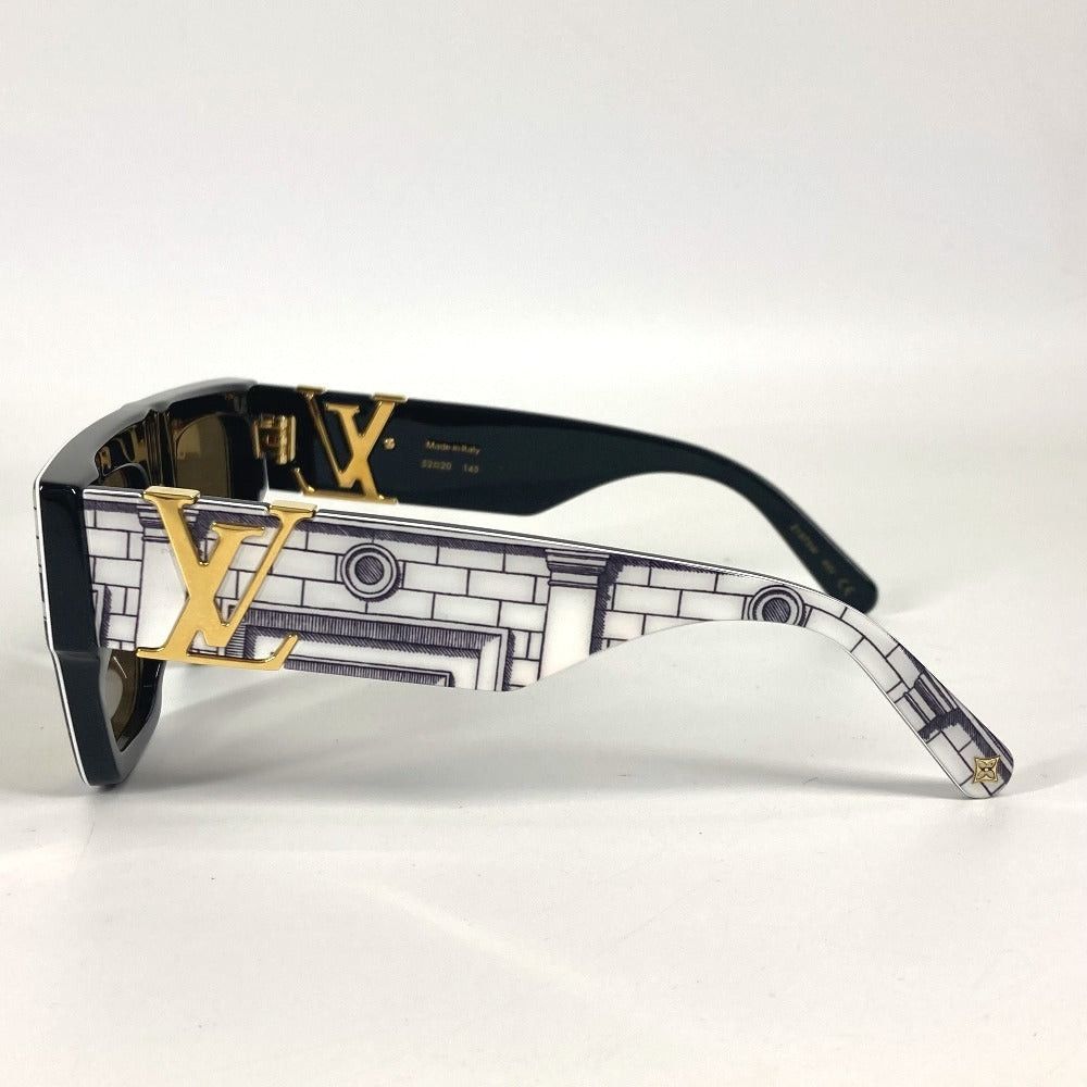 Louis Vuitton Louis Vuitton Z1575W Fornasetti. Fornasetti Glasses Eyewear Sunglasses Plastic Unisex White Size ONE SIZE - 3 Thumbnail