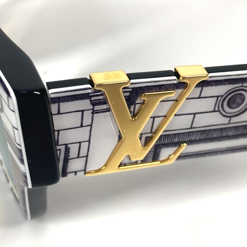 Louis Vuitton Louis Vuitton Z1575W Fornasetti. Fornasetti Glasses Eyewear Sunglasses Plastic Unisex White Size ONE SIZE - 11 Thumbnail