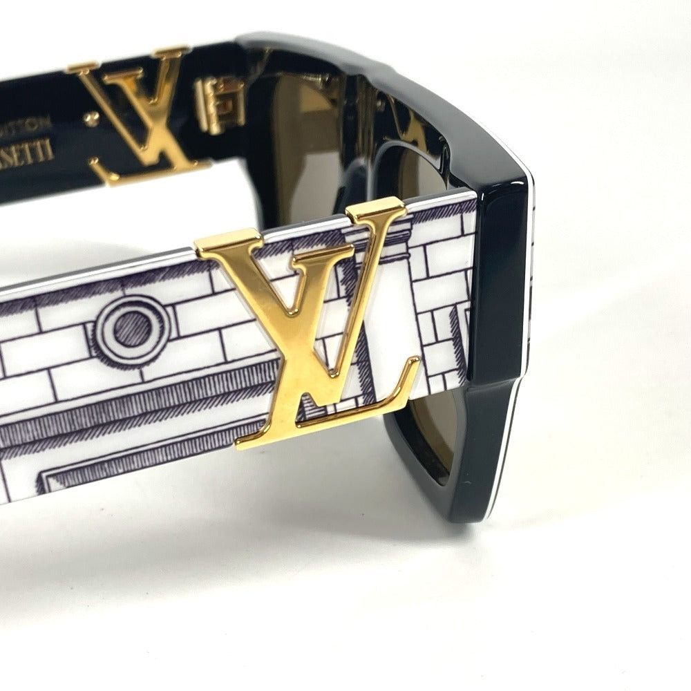 Louis Vuitton Louis Vuitton Z1575W Fornasetti. Fornasetti Glasses Eyewear Sunglasses Plastic Unisex White Size ONE SIZE - 5 Thumbnail