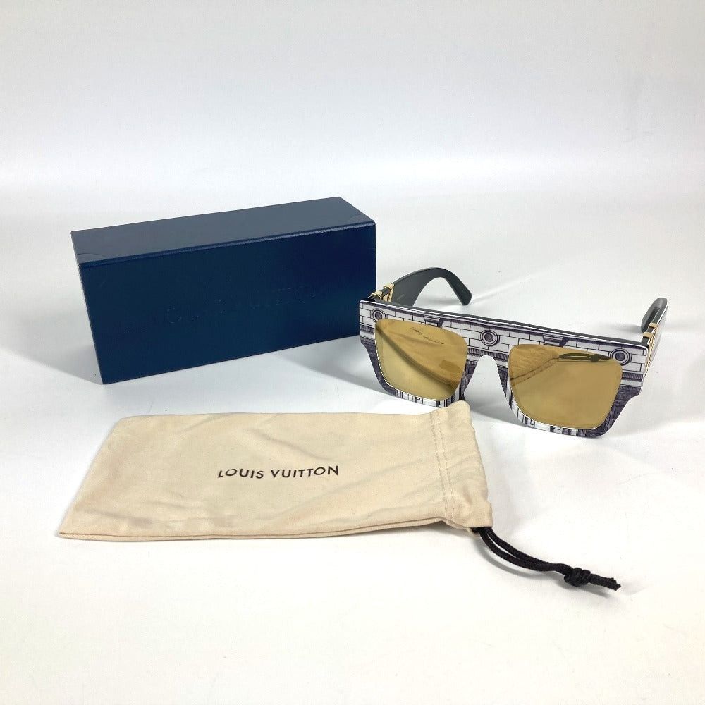 Louis Vuitton Louis Vuitton Z1575W Fornasetti. Fornasetti Glasses Eyewear Sunglasses Plastic Unisex White Size ONE SIZE - 13 Thumbnail