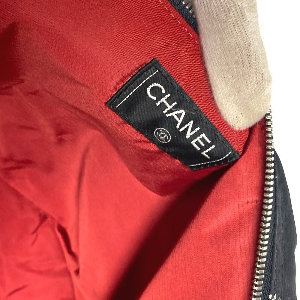 Chanel Chanel Former Travel Line Pet Bag Shawl Briefcase Shoulder Boston Nylon Unisex Black Size ONE SIZE - 12 Thumbnail