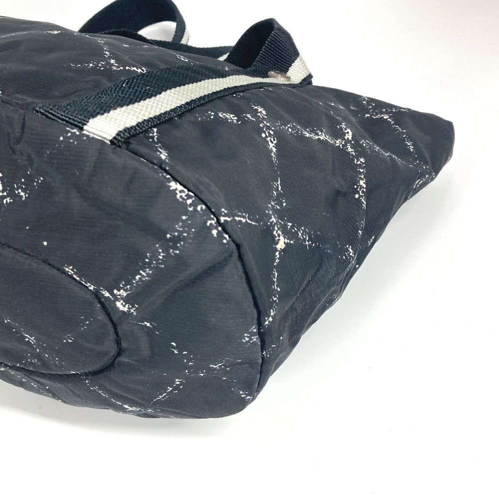Chanel Chanel Former Travel Line Pet Bag Shawl Briefcase Shoulder Boston Nylon Unisex Black Size ONE SIZE - 6 Thumbnail