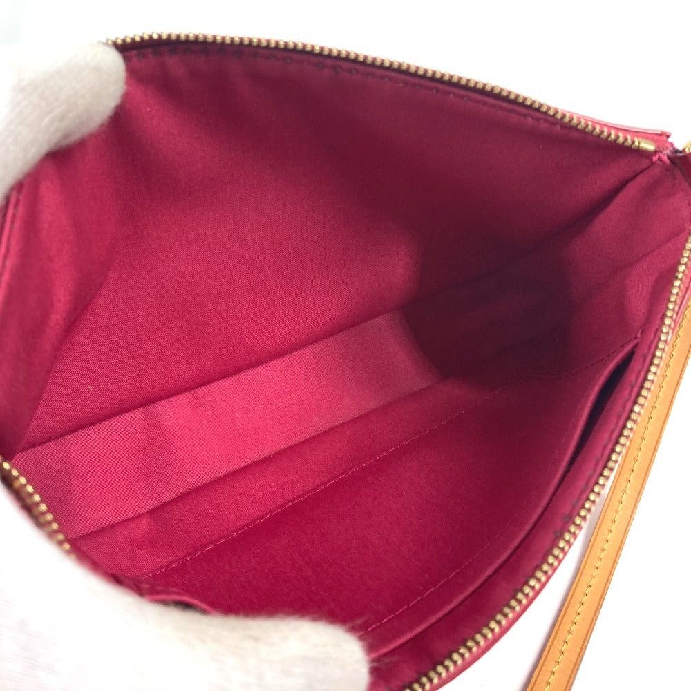 Louis Vuitton Louis Vuitton M91574 Monogram Vernis Pochette Metis Accessoire 2 Way Bag Handbag Shawl Shoulder Women Roseandian Pink Size ONE SIZE - 11 Thumbnail