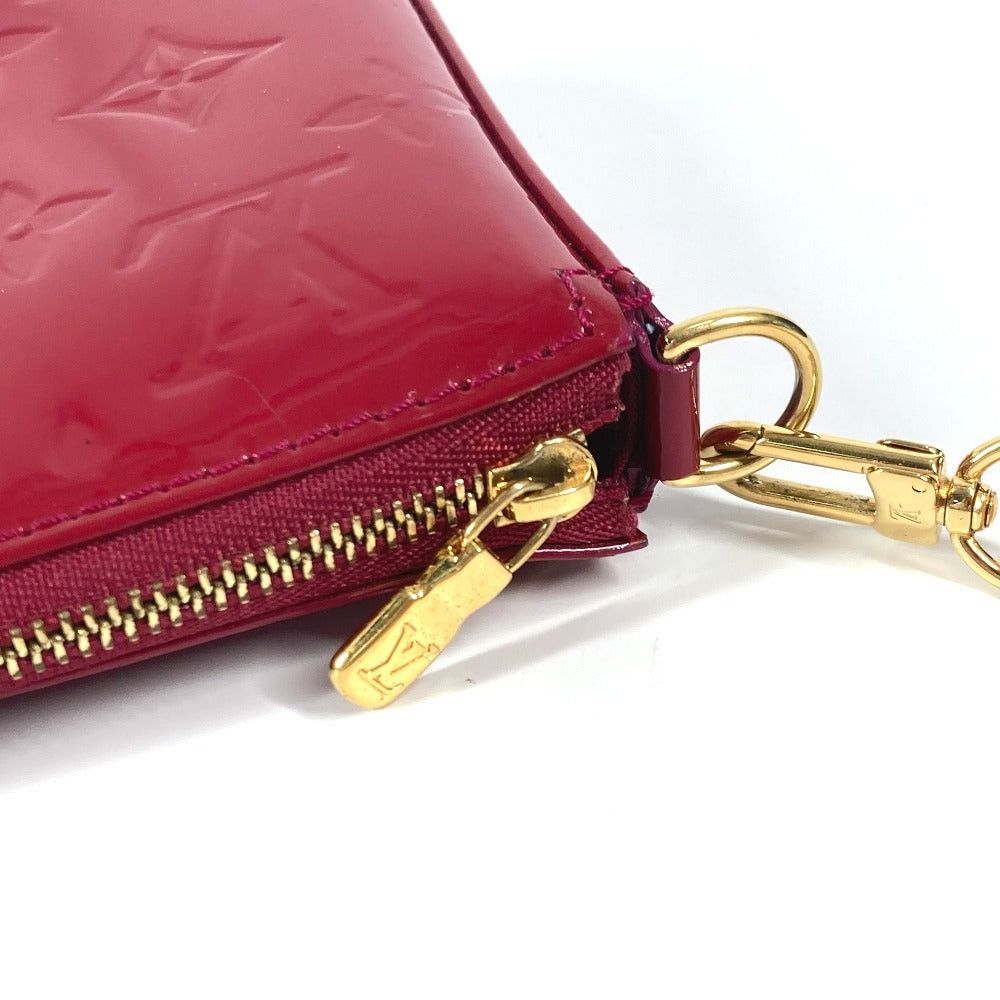 Louis Vuitton Louis Vuitton M91574 Monogram Vernis Pochette Metis Accessoire 2 Way Bag Handbag Shawl Shoulder Women Roseandian Pink Size ONE SIZE - 10 Thumbnail