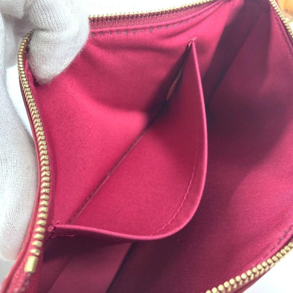 Louis Vuitton Louis Vuitton M91574 Monogram Vernis Pochette Metis Accessoire 2 Way Bag Handbag Shawl Shoulder Women Roseandian Pink Size ONE SIZE - 14 Thumbnail