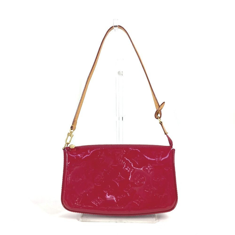 Louis Vuitton Louis Vuitton M91574 Monogram Vernis Pochette Metis Accessoire 2 Way Bag Handbag Shawl Shoulder Women Roseandian Pink Size ONE SIZE - 2 Thumbnail