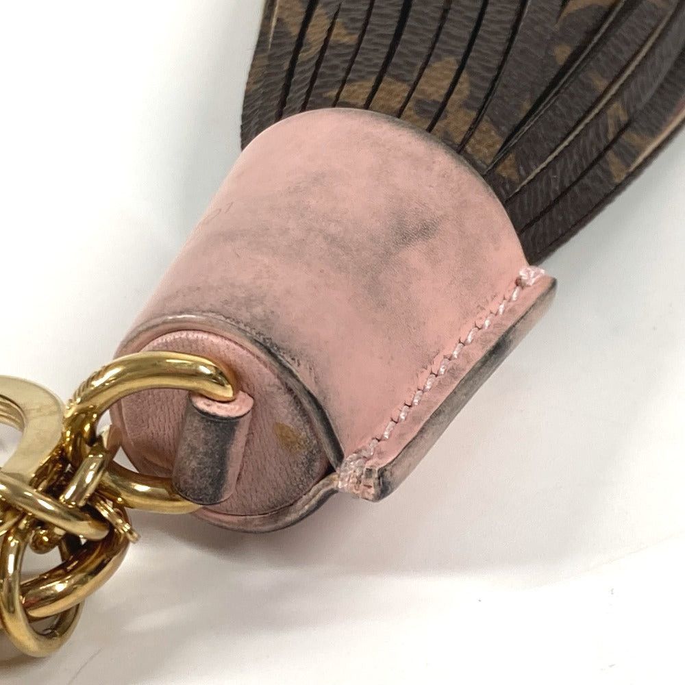 Louis Vuitton Louis Vuitton M78617 Monogram Tassel Bag Charm Fringe Keychain Canvas Unisex Pink Size ONE SIZE - 10 Thumbnail