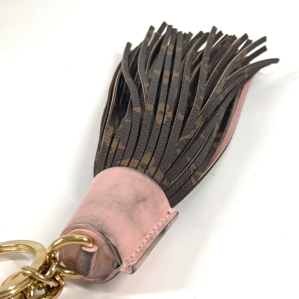 Louis Vuitton Louis Vuitton M78617 Monogram Tassel Bag Charm Fringe Keychain Canvas Unisex Pink Size ONE SIZE - 9 Thumbnail