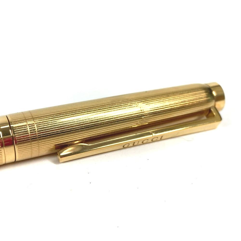 Gucci Gucci 662762 Interlocking G With A Case Pen Stationery Ball-Point Metal Unisex Gold Size ONE SIZE - 4 Thumbnail