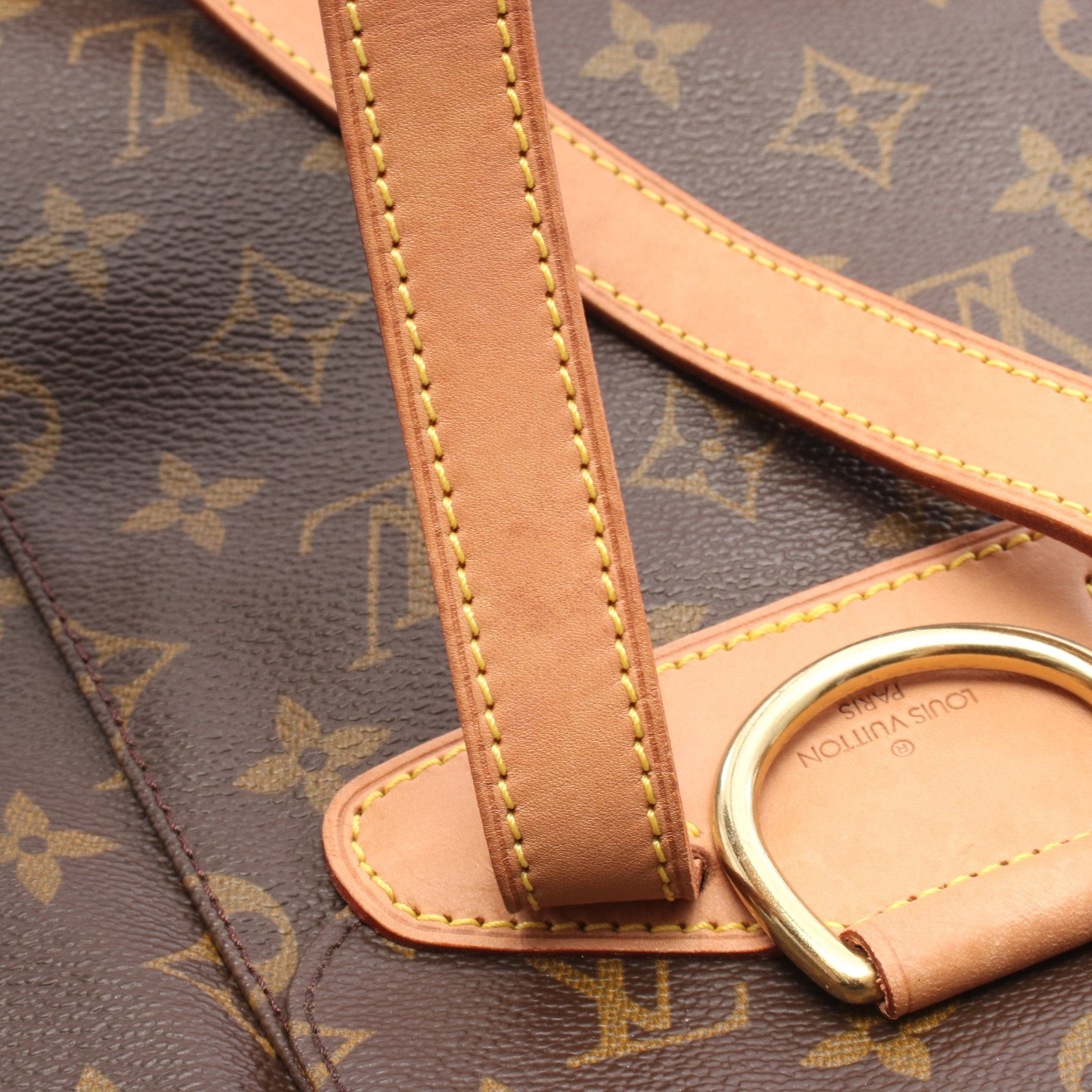 Louis Vuitton Louis Vuitton Montsouris Mm Monogram Backpack Rucksack Leather Brown Size ONE SIZE - 8 Thumbnail