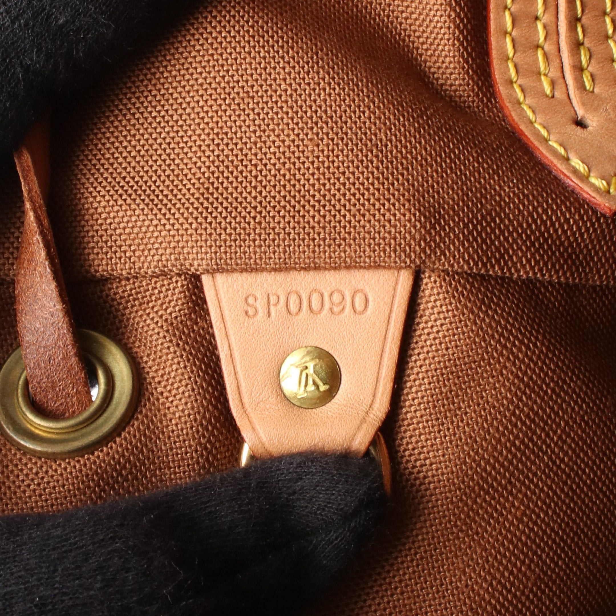 Louis Vuitton Louis Vuitton Montsouris Mm Monogram Backpack Rucksack Leather Brown Size ONE SIZE - 5 Thumbnail