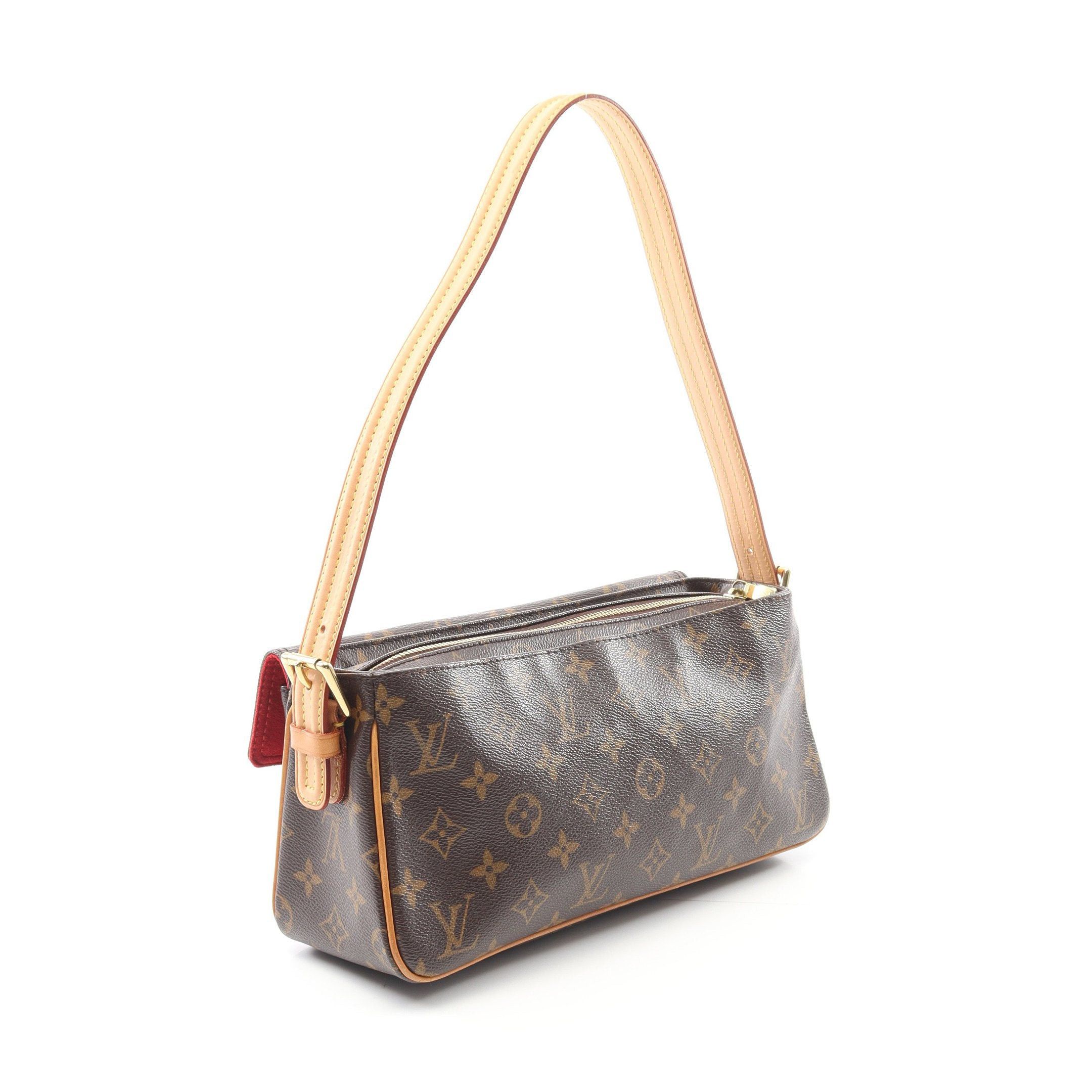 Louis Vuitton Louis Vuitton Vivacite Mm Monogram Shoulder Bag Leather Brown Size ONE SIZE - 2 Thumbnail