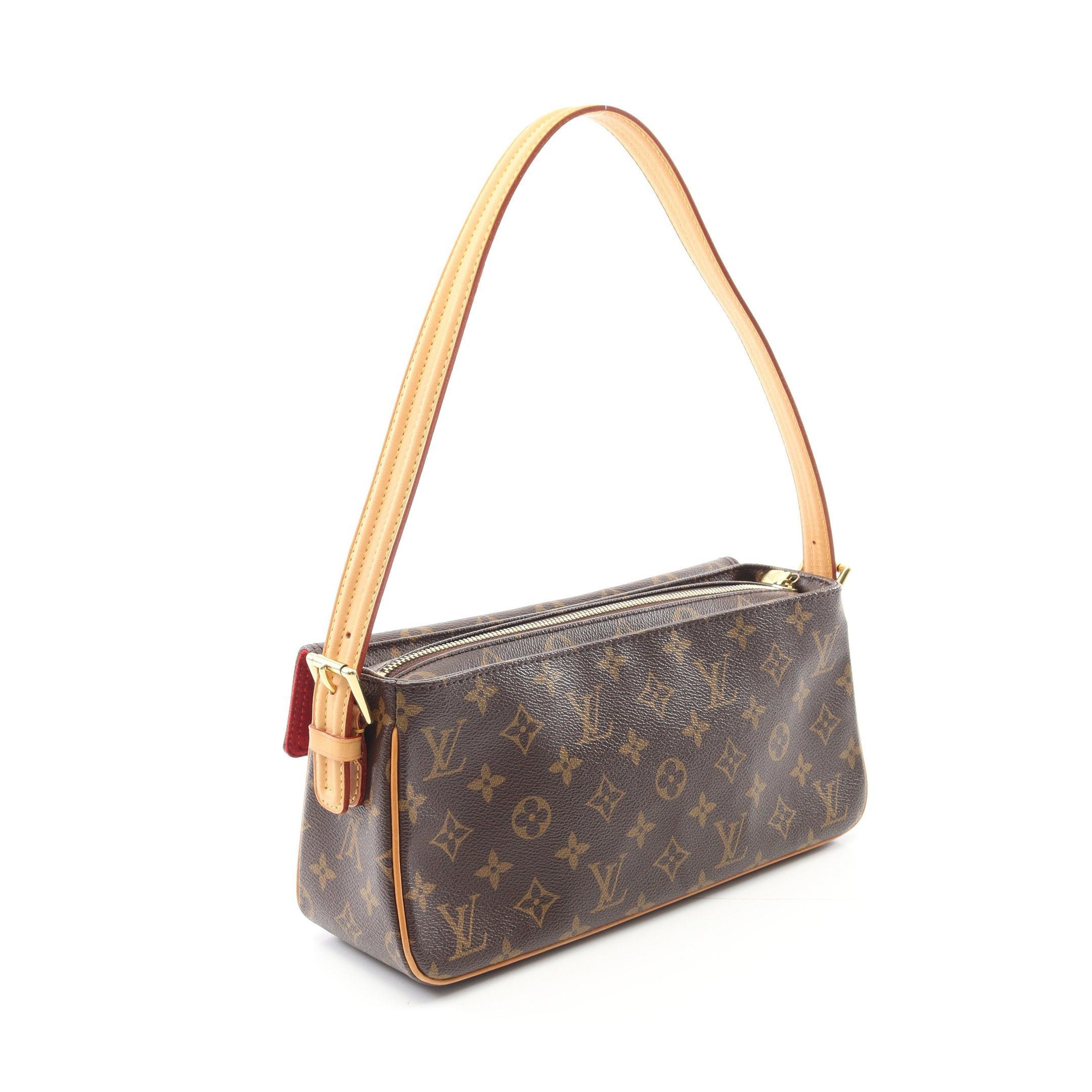 Louis Vuitton Louis Vuitton Vivacite Mm Monogram Shoulder Bag Leather Brown Size ONE SIZE - 2 Thumbnail