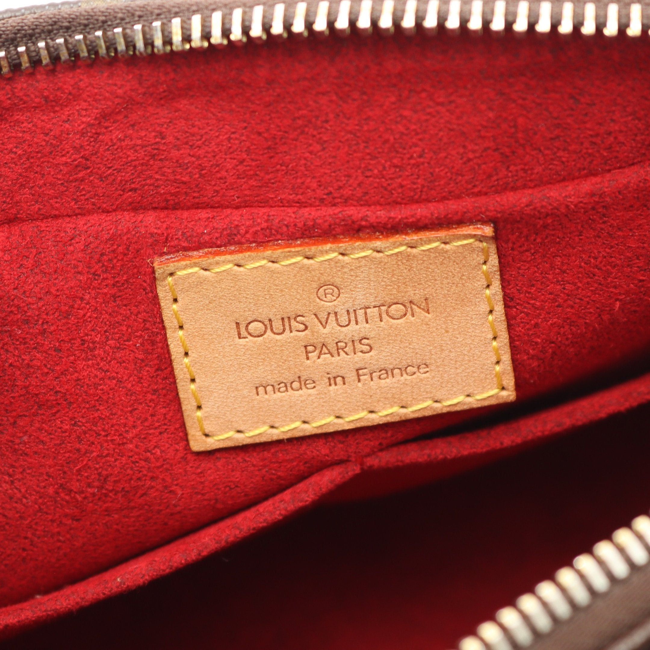 Louis Vuitton Louis Vuitton Vivacite Mm Monogram Shoulder Bag Leather Brown Size ONE SIZE - 4 Thumbnail