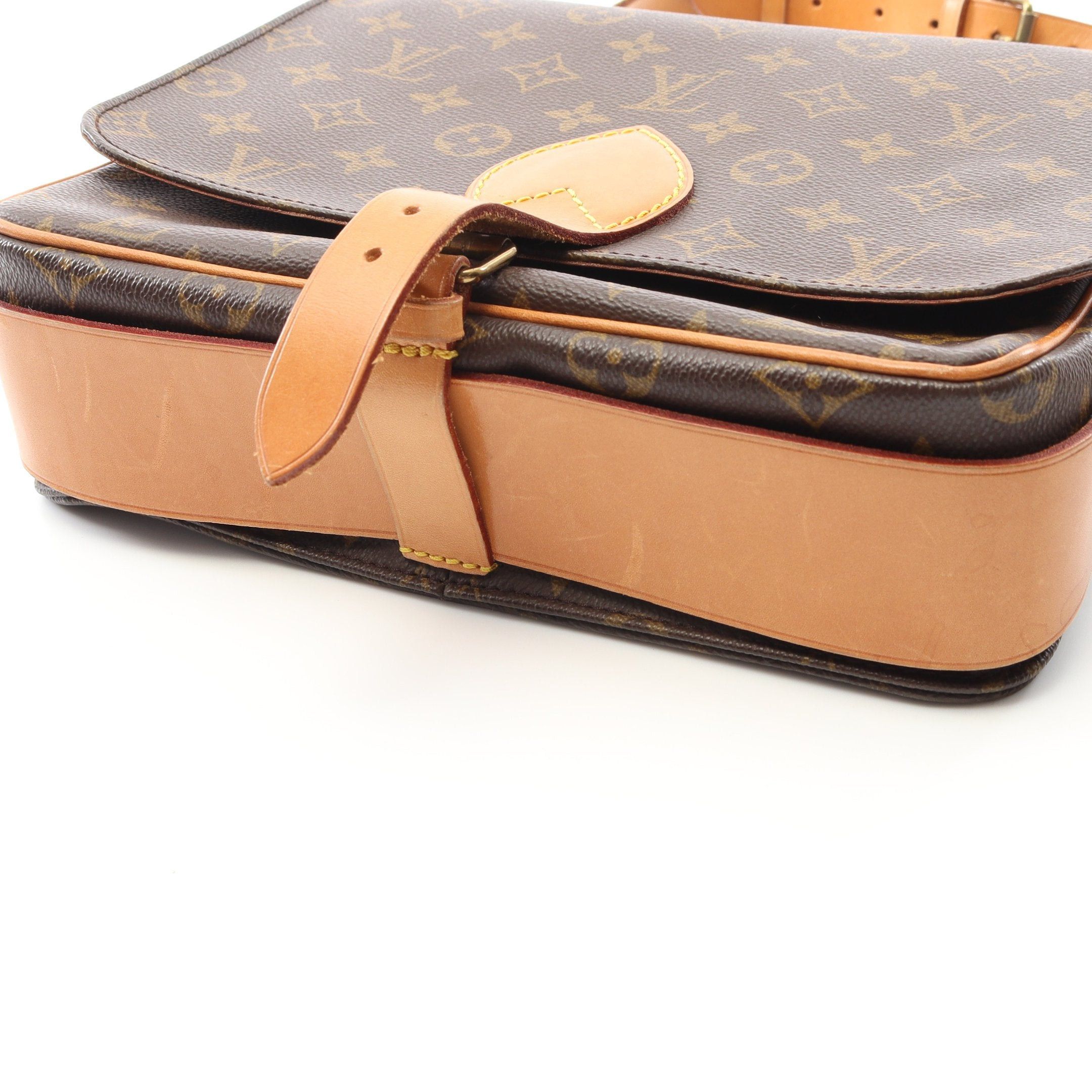 Louis Vuitton Louis Vuitton Cartesier Gm Monogram Shoulder Bag Leather Brown Size ONE SIZE - 9 Thumbnail
