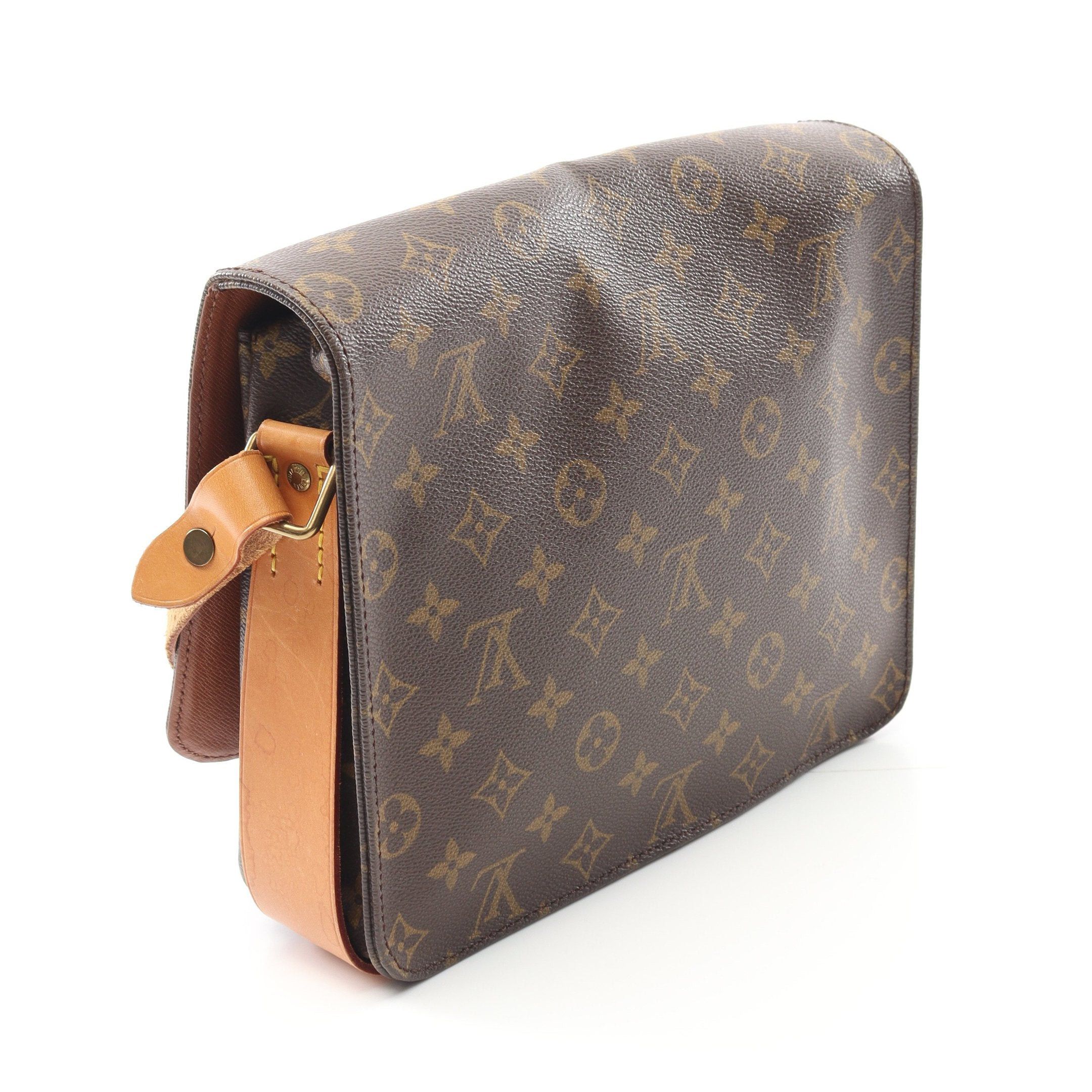 Louis Vuitton Louis Vuitton Cartesier Gm Monogram Shoulder Bag Leather Brown Size ONE SIZE - 2 Thumbnail