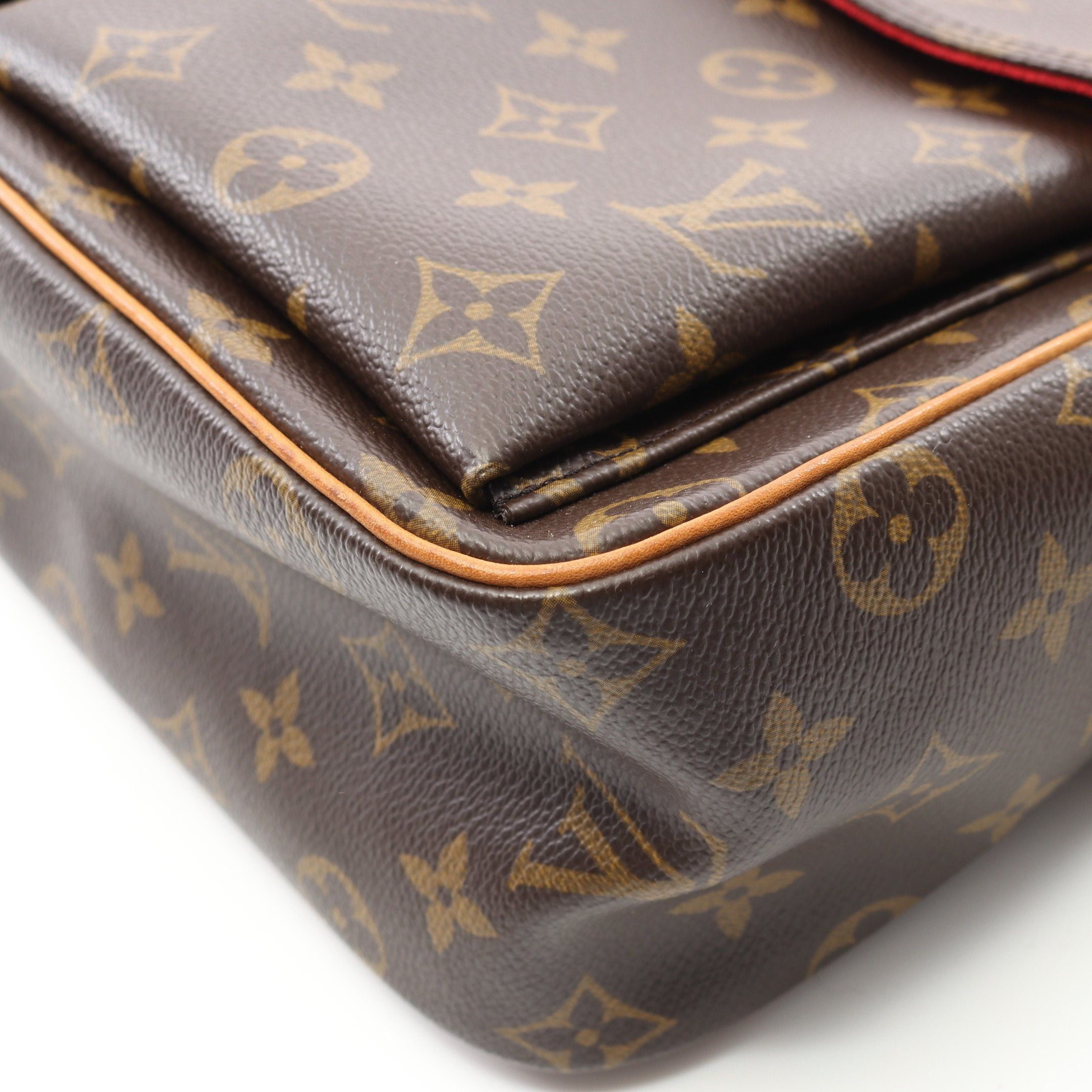 Louis Vuitton Louis Vuitton Vivacite Gm Monogram Shoulder Bag Leather Brown Size ONE SIZE - 7 Thumbnail
