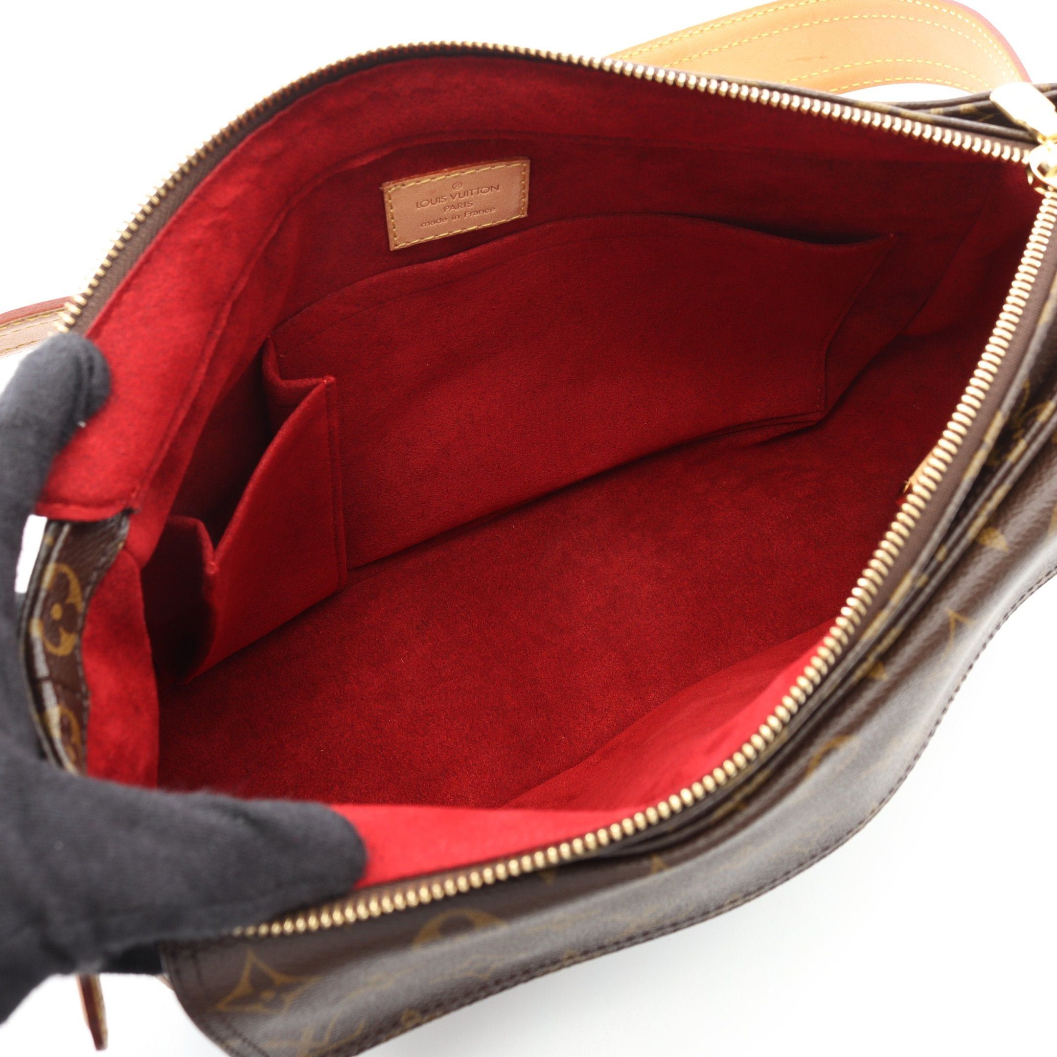 Louis Vuitton Louis Vuitton Vivacite Gm Monogram Shoulder Bag Leather Brown Size ONE SIZE - 3 Thumbnail