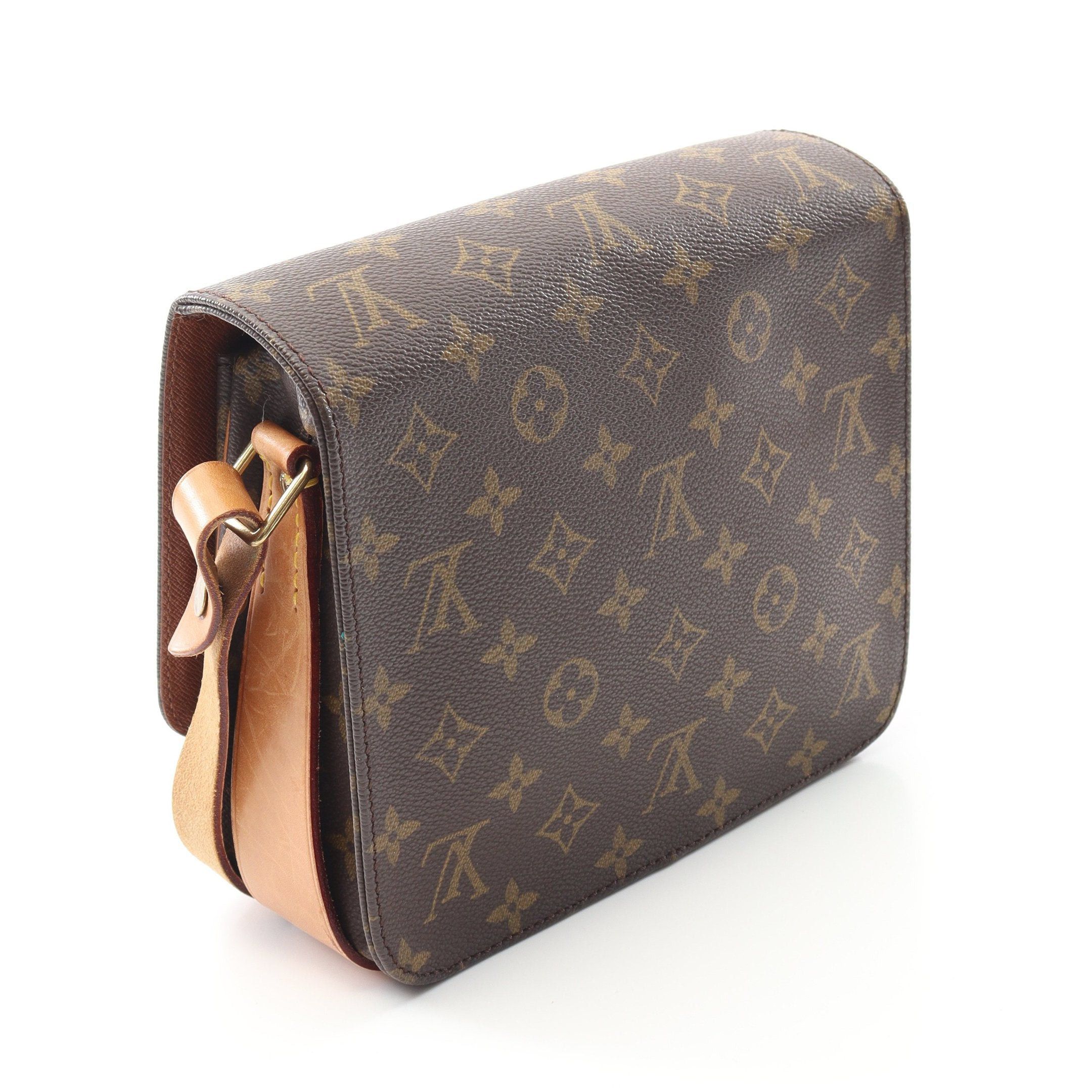 Louis Vuitton Louis Vuitton Cartesier Mm Monogram Shoulder Bag Leather Brown Size ONE SIZE - 2 Thumbnail
