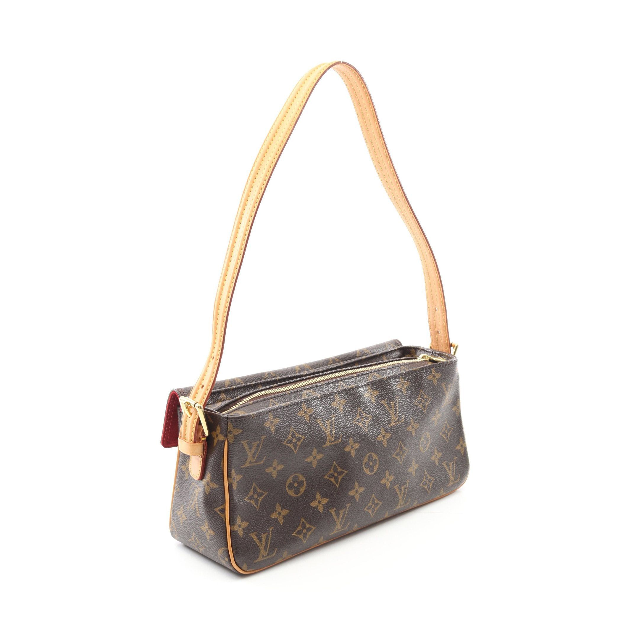 Louis Vuitton Louis Vuitton Vivacite Mm Monogram Shoulder Bag Leather Brown Size ONE SIZE - 2 Thumbnail