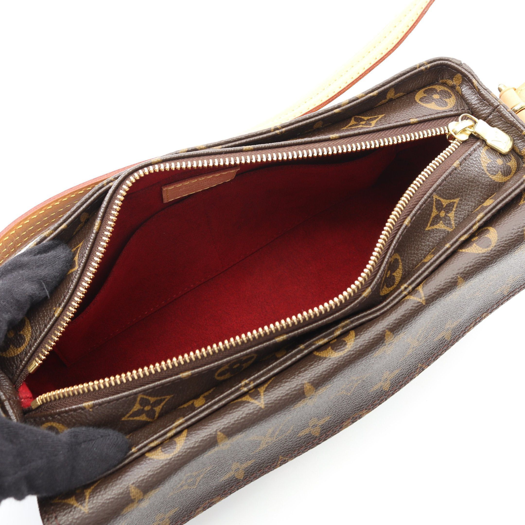 Louis Vuitton Louis Vuitton Vivacite Mm Monogram Shoulder Bag Leather Brown Size ONE SIZE - 3 Thumbnail