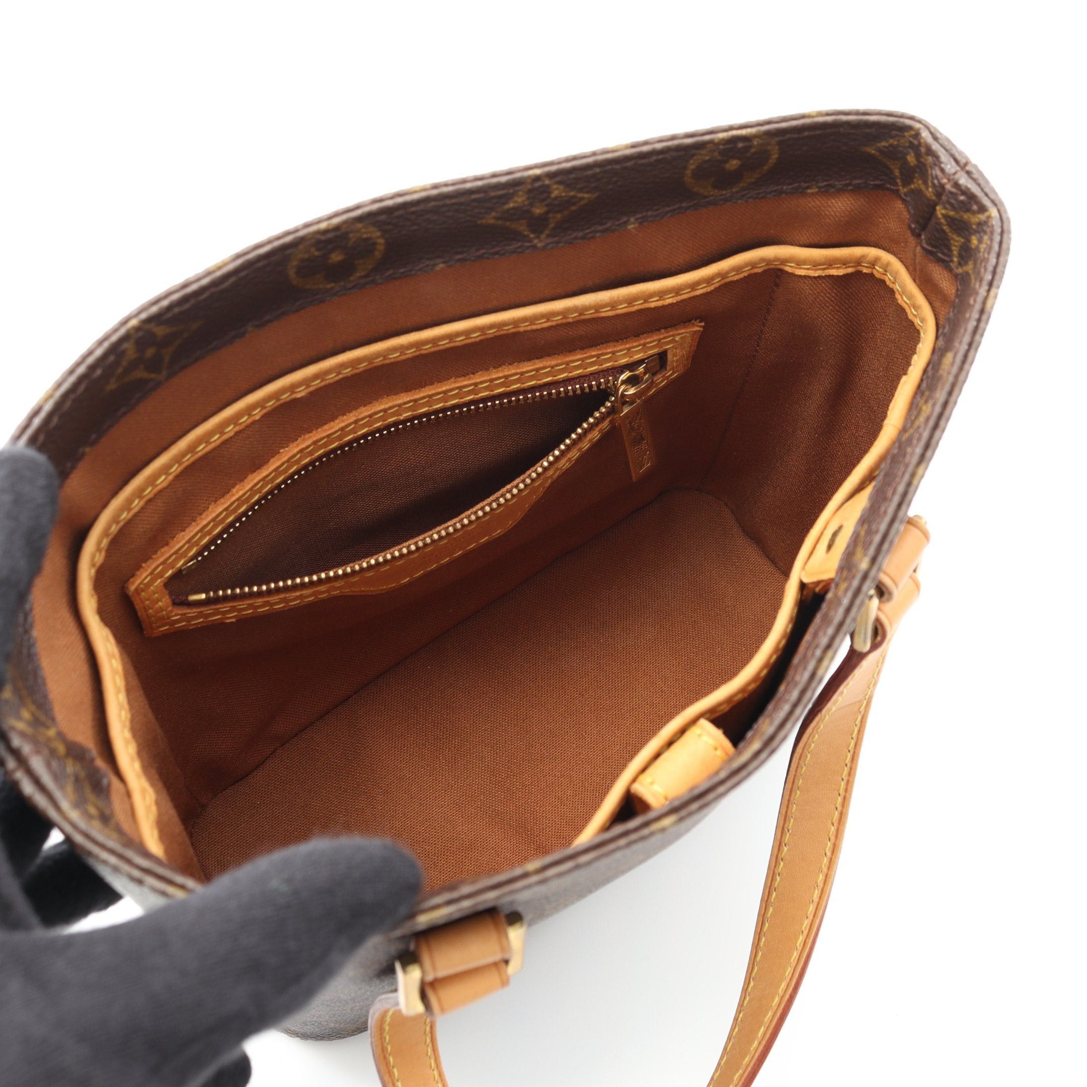 Louis Vuitton Louis Vuitton Vavin Pm Monogram Handbag Leather Brown Size ONE SIZE - 3 Thumbnail