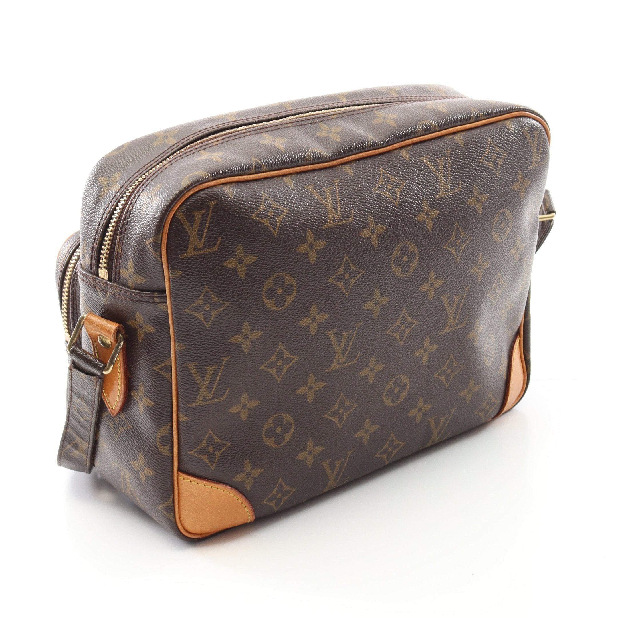 Louis Vuitton Louis Vuitton Nil Monogram Shoulder Bag Leather Brown Size ONE SIZE - 2 Thumbnail