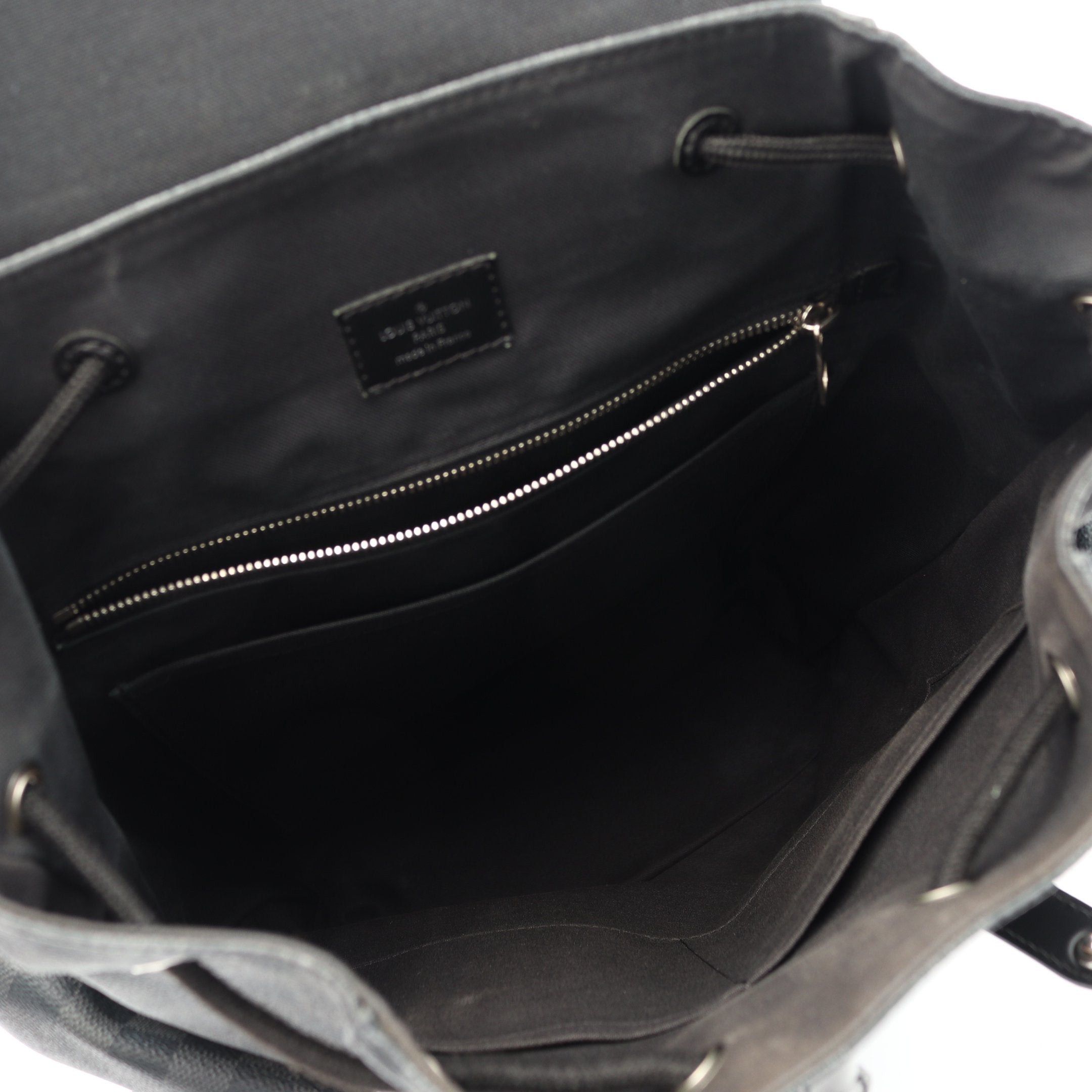 Louis Vuitton Louis Vuitton Christopher Pm Damier Graphite Backpack Rucksack Leather Black Red Size ONE SIZE - 3 Thumbnail