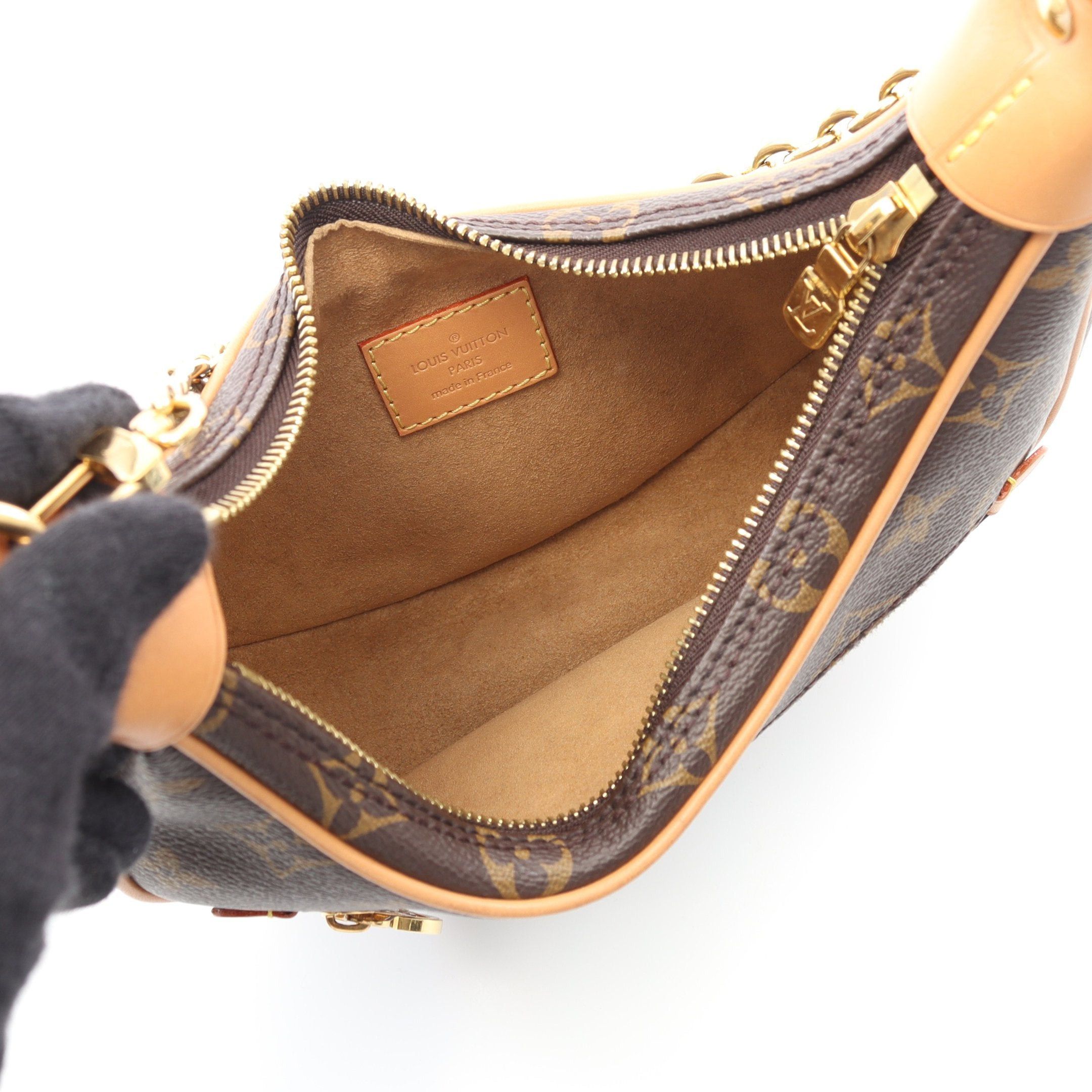 Louis Vuitton Louis Vuitton Loop Monogram Shoulder Bag Leather Brown Size ONE SIZE - 3 Thumbnail