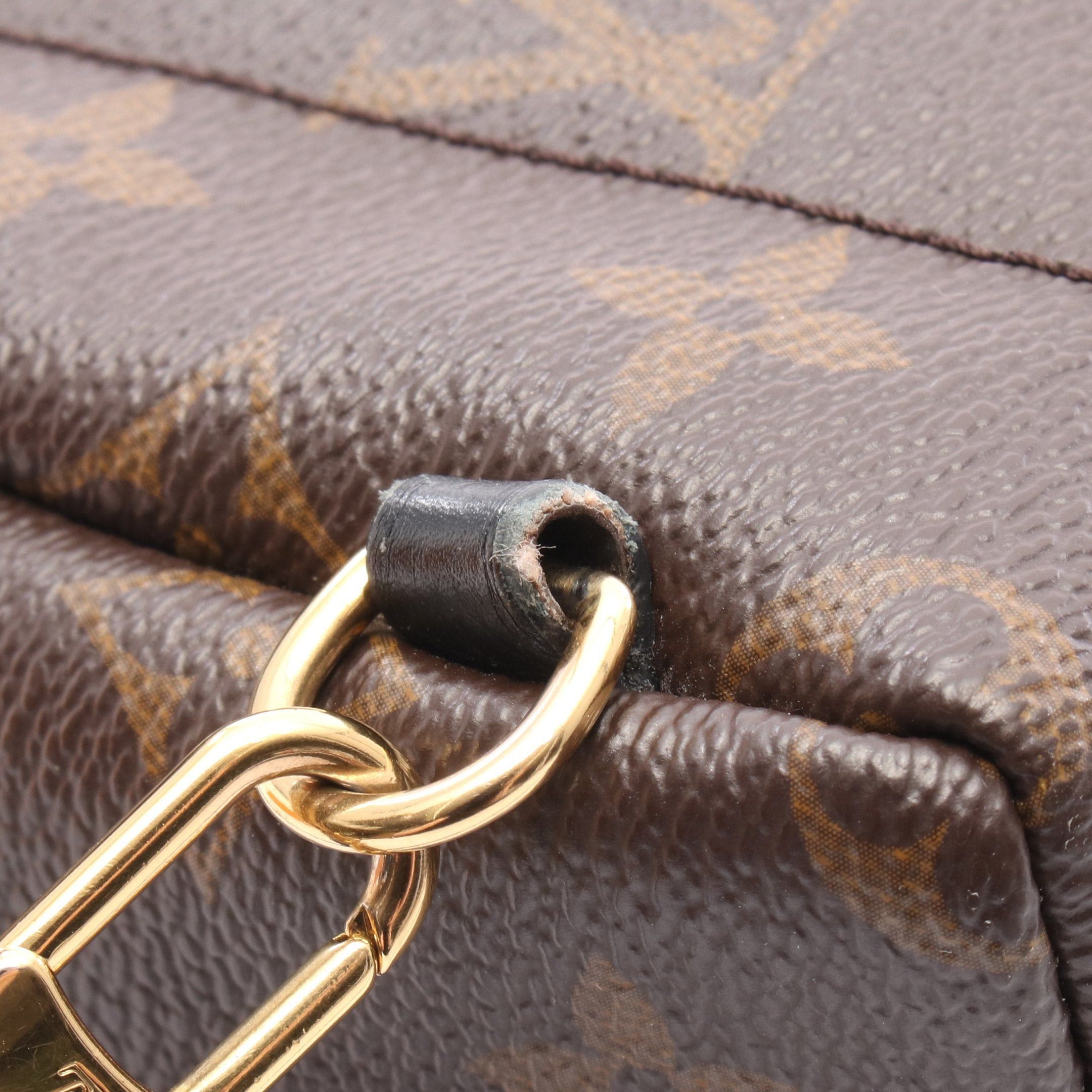 Louis Vuitton Louis Vuitton Palm Springs Backpack Mini Monogram Rucksack Leather Brown Black Size ONE SIZE - 9 Thumbnail
