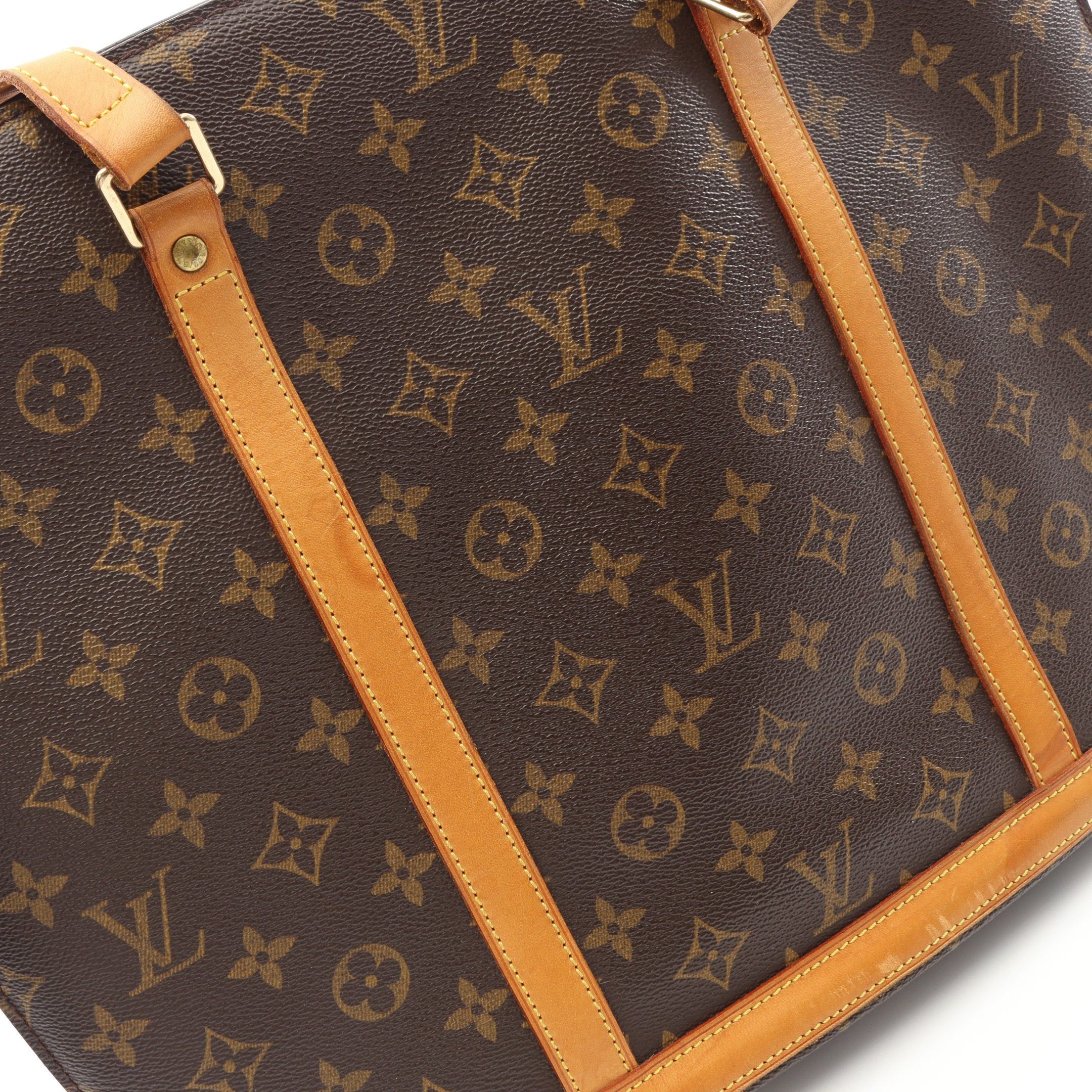 Louis Vuitton Louis Vuitton Babylon Monogram Shoulder Bag Leather Brown Size ONE SIZE - 8 Thumbnail