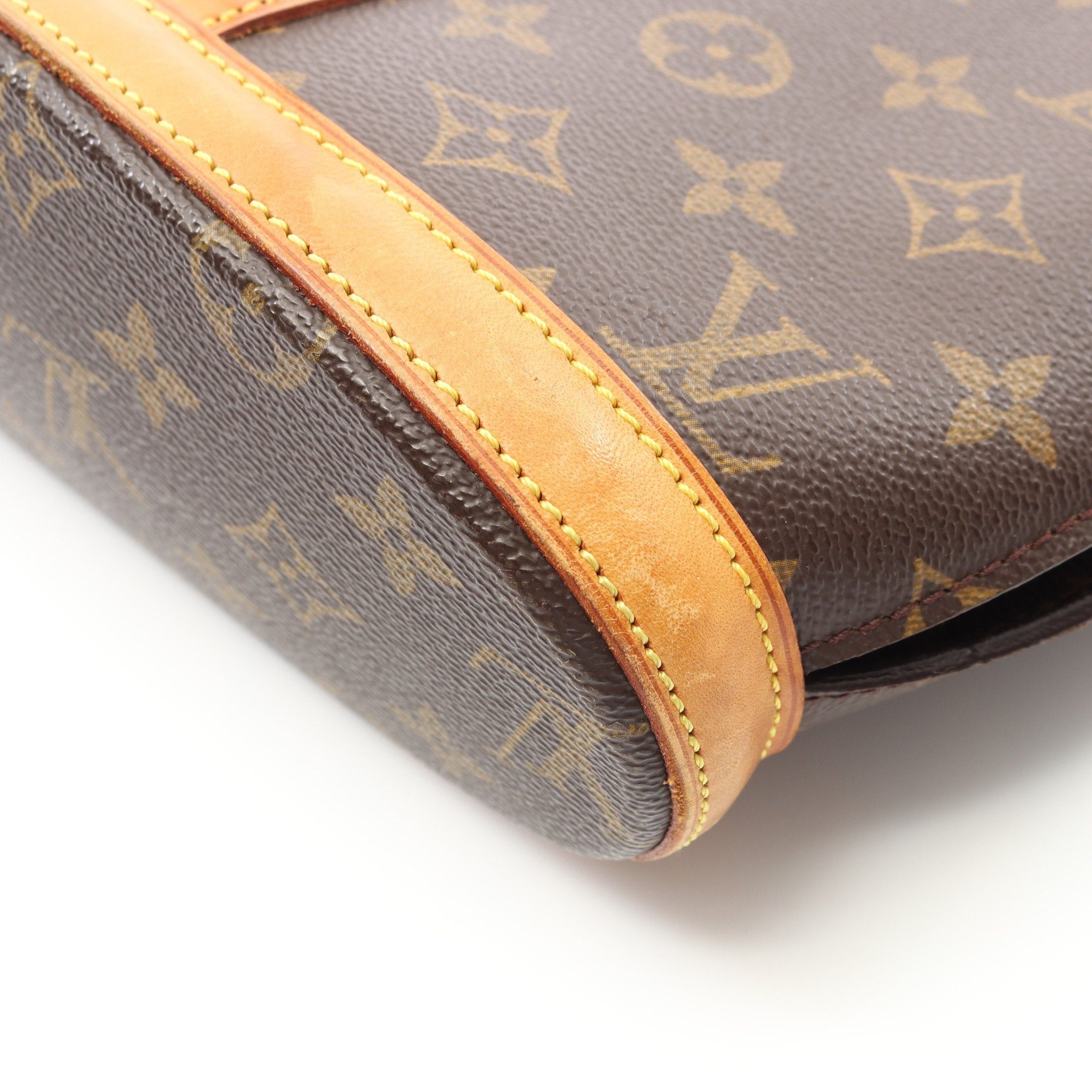 Louis Vuitton Louis Vuitton Babylon Monogram Shoulder Bag Leather Brown Size ONE SIZE - 7 Thumbnail