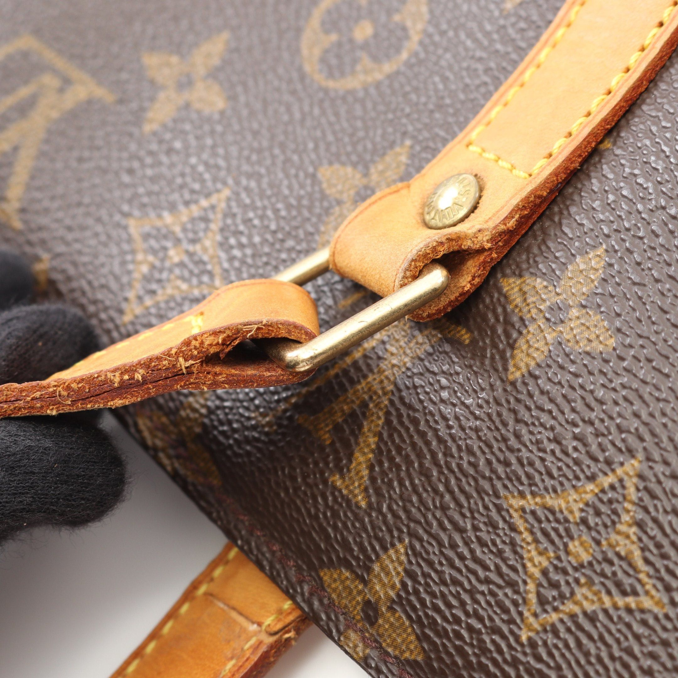 Louis Vuitton Louis Vuitton Babylon Monogram Shoulder Bag Leather Brown Size ONE SIZE - 10 Thumbnail