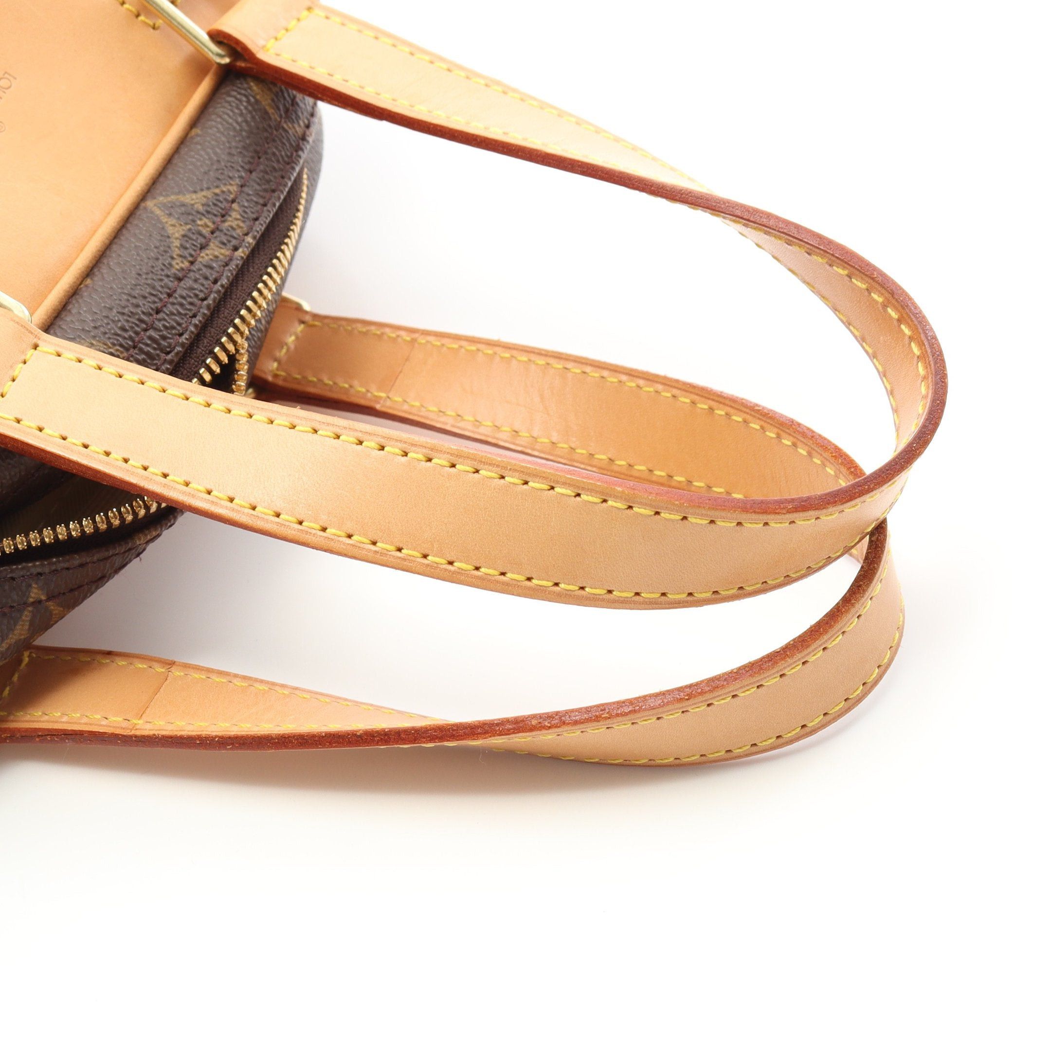 Louis Vuitton Louis Vuitton Excursion Monogram Handbag Leather Brown Size ONE SIZE - 6 Thumbnail