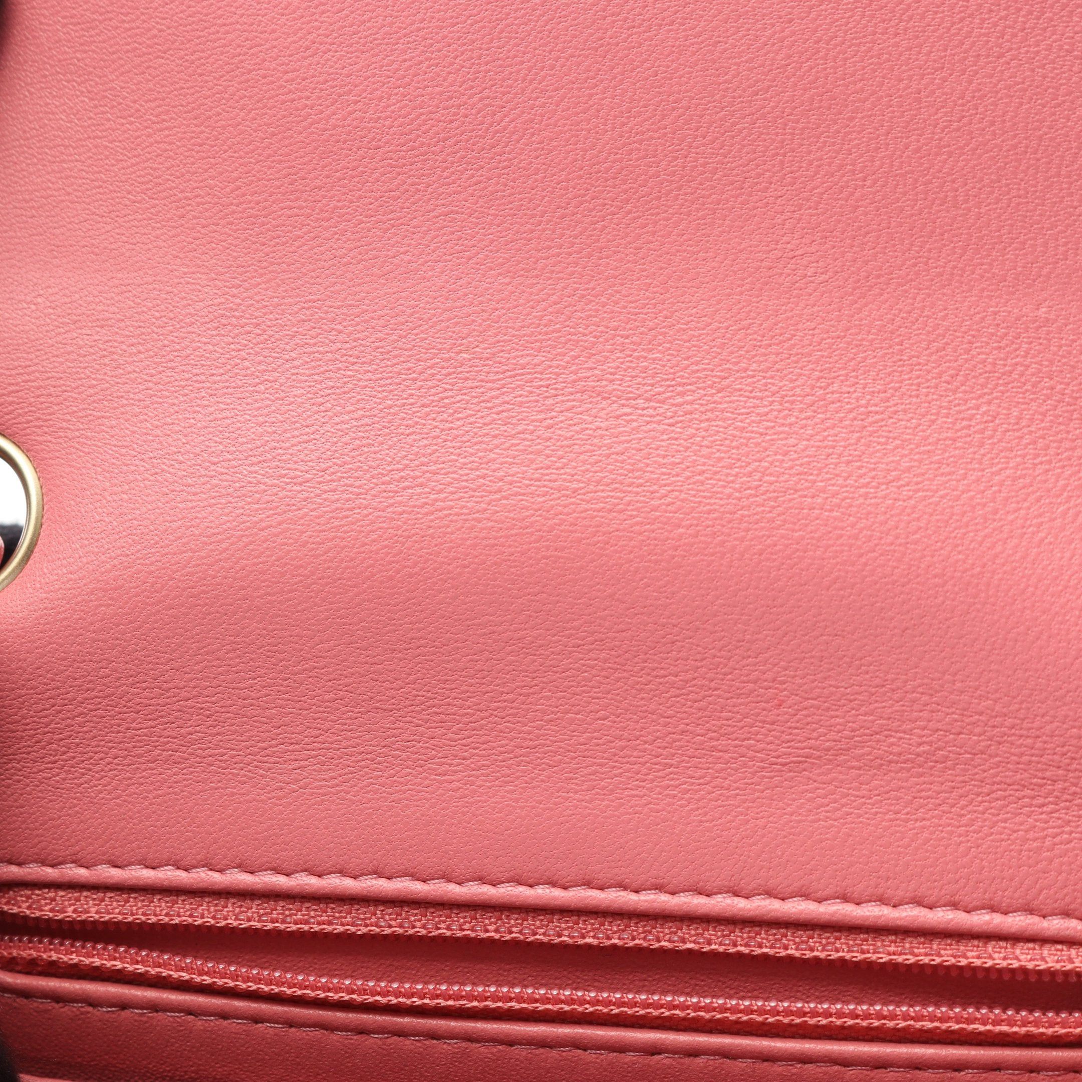Chanel Chanel Mini Matelasse Chain Shoulder Bag Lambskin Pink Gold Hardware Size ONE SIZE - 7 Thumbnail