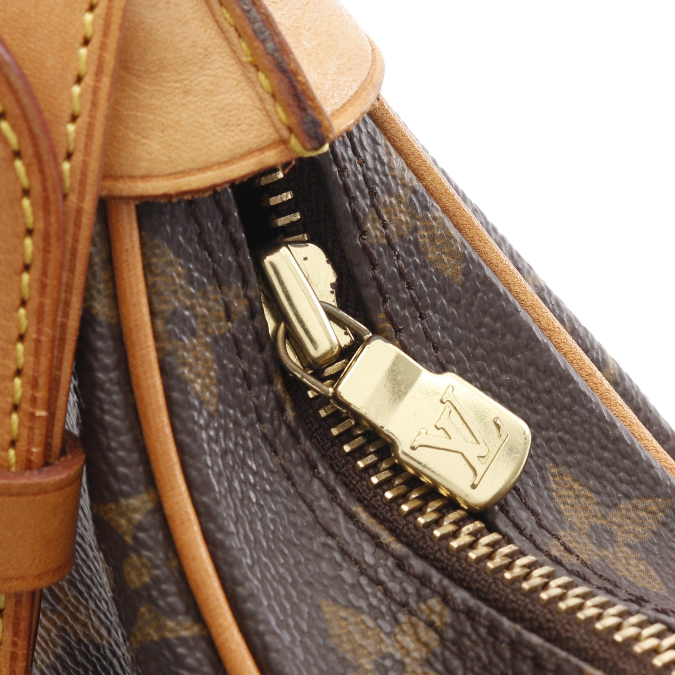 Louis Vuitton Louis Vuitton Boulogne Pm Monogram Shoulder Bag Leather Brown Size ONE SIZE - 7 Thumbnail