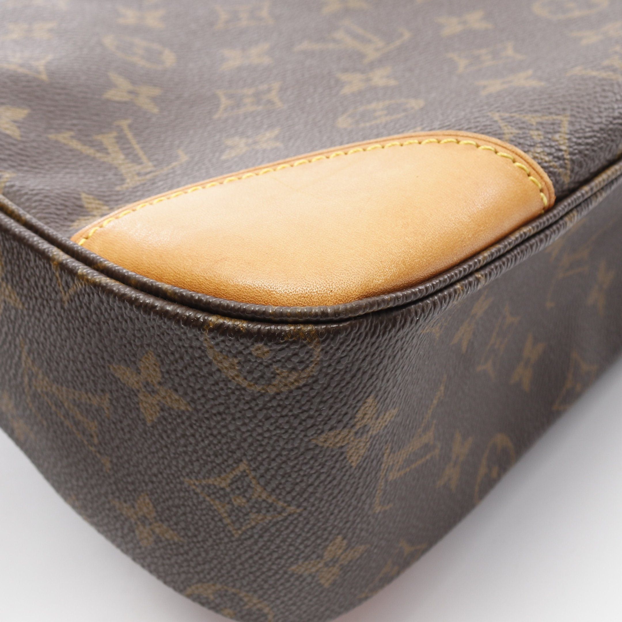 Louis Vuitton Louis Vuitton Boulogne Pm Monogram Shoulder Bag Leather Brown Size ONE SIZE - 11 Thumbnail