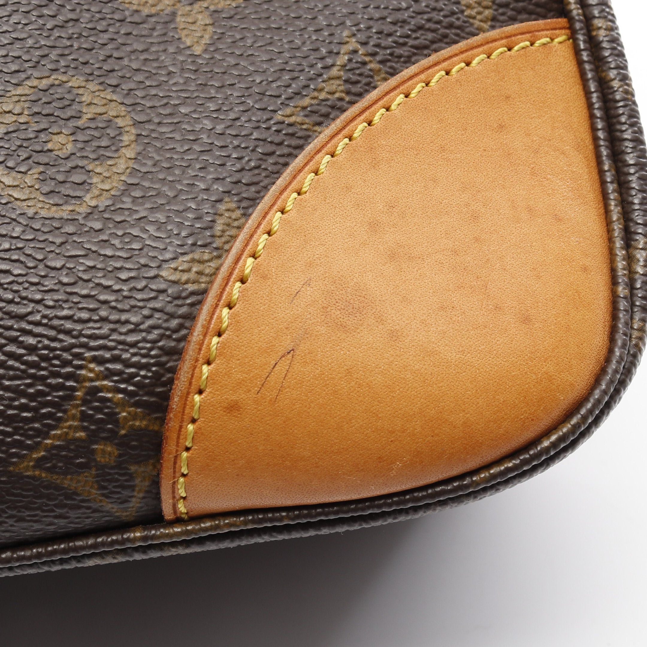 Louis Vuitton Louis Vuitton Boulogne Pm Monogram Shoulder Bag Leather Brown Size ONE SIZE - 10 Thumbnail