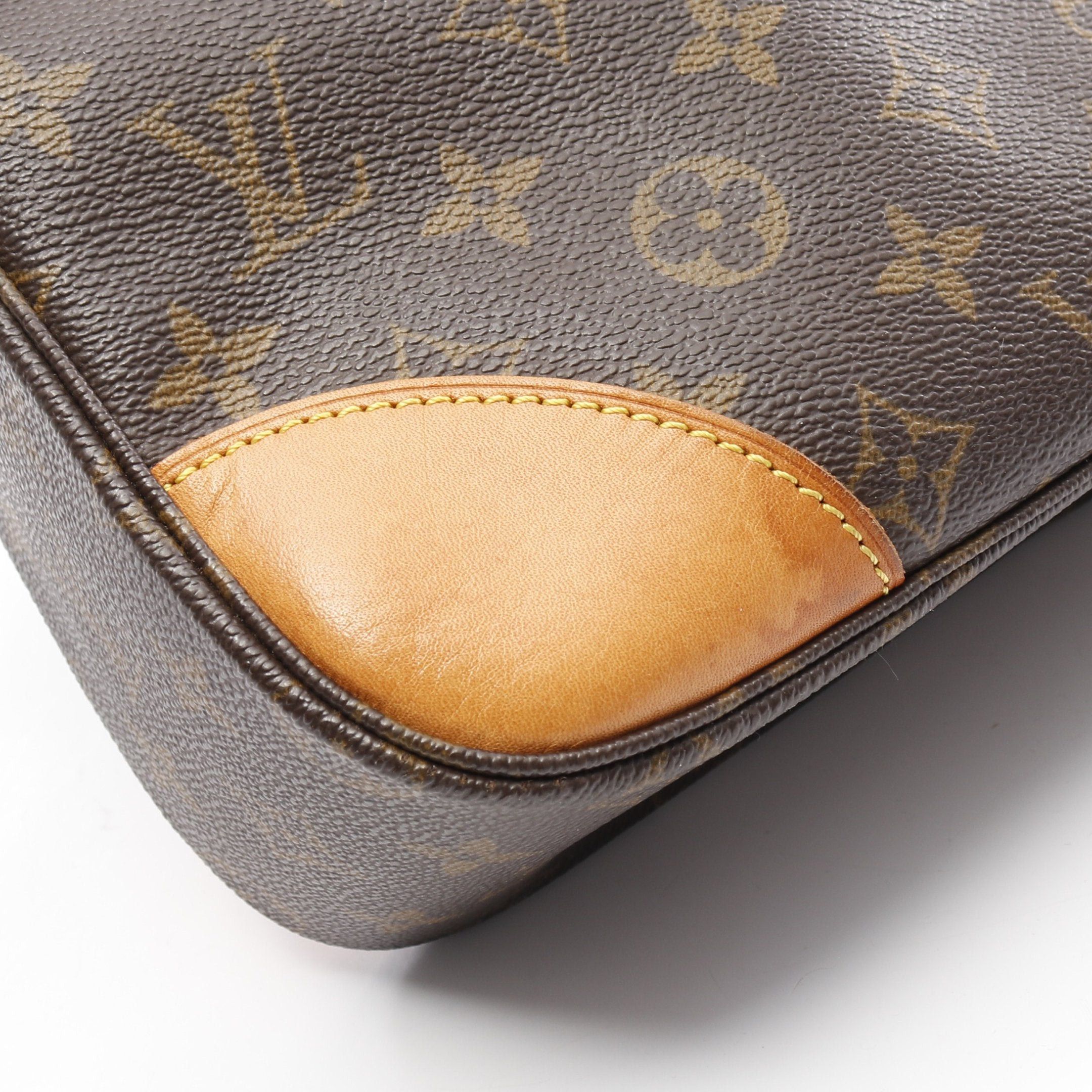 Louis Vuitton Louis Vuitton Boulogne Pm Monogram Shoulder Bag Leather Brown Size ONE SIZE - 8 Thumbnail